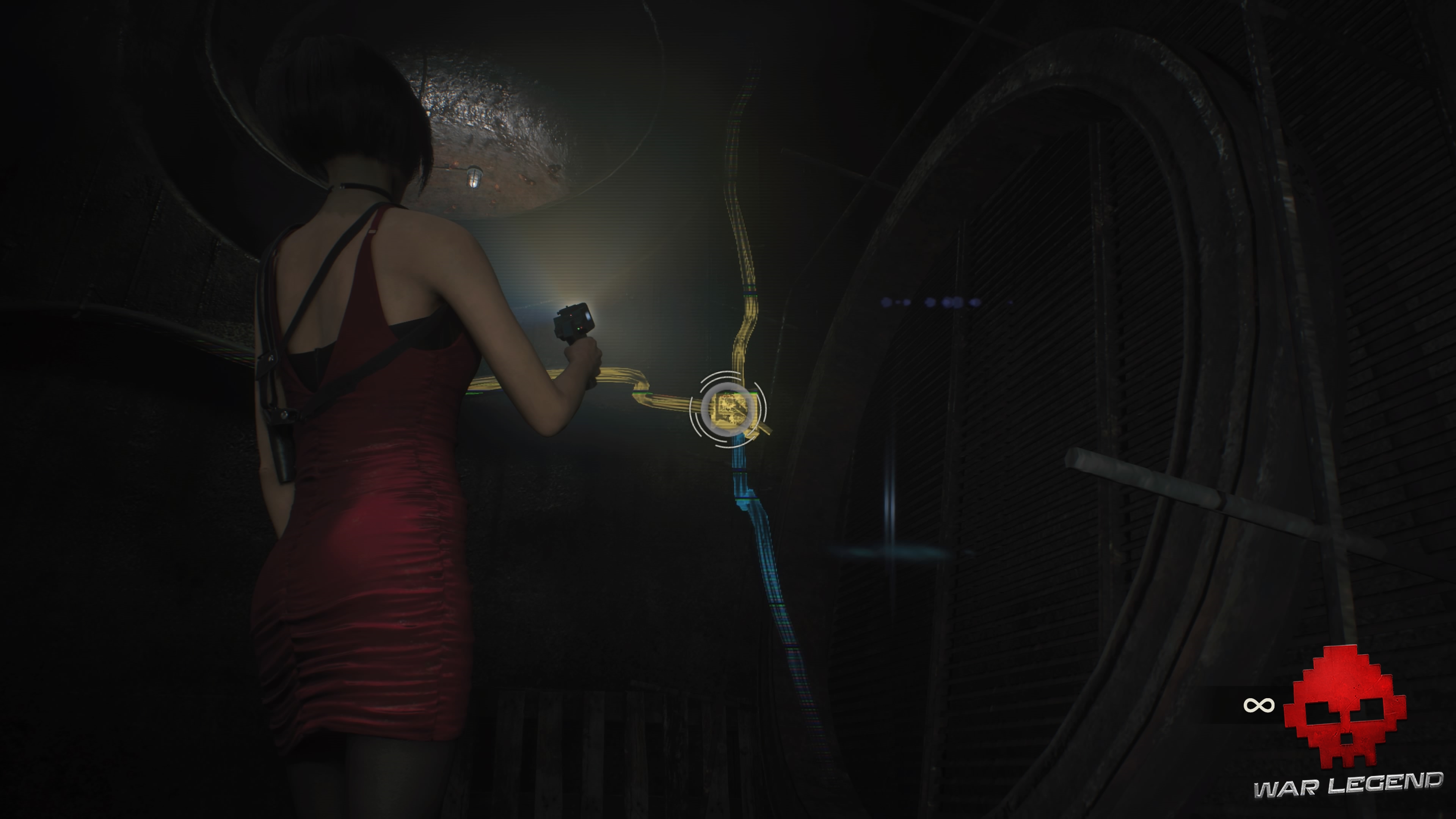 Test Resident Evil 2 - Ada utilise son outil de hacking