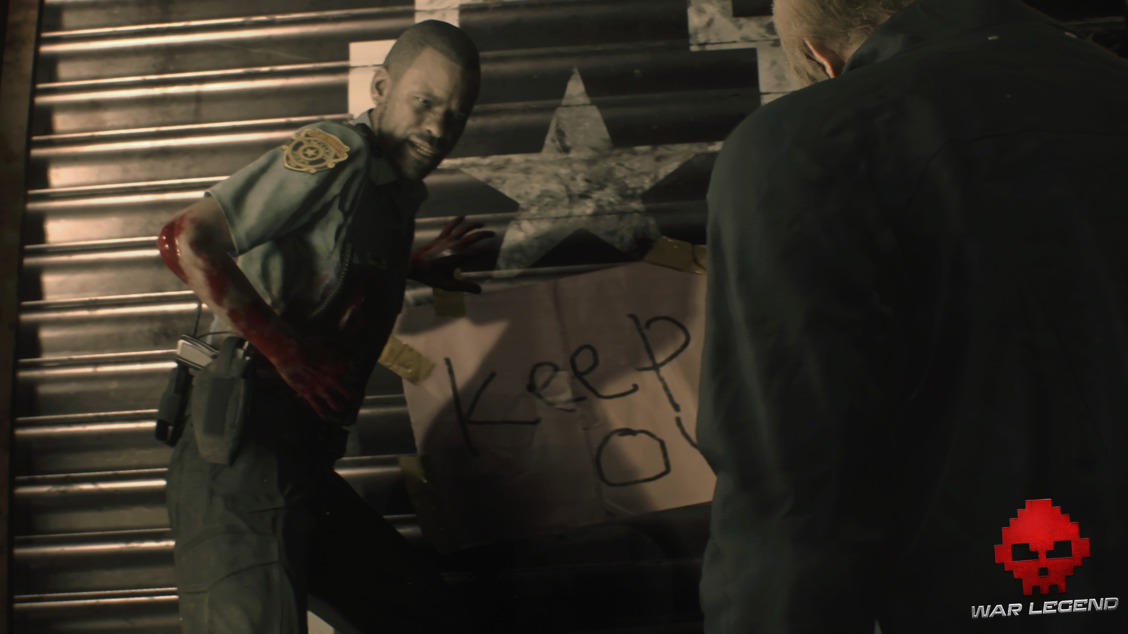 Test Resident Evil 2 - leon rencontre Marvin Branaggh