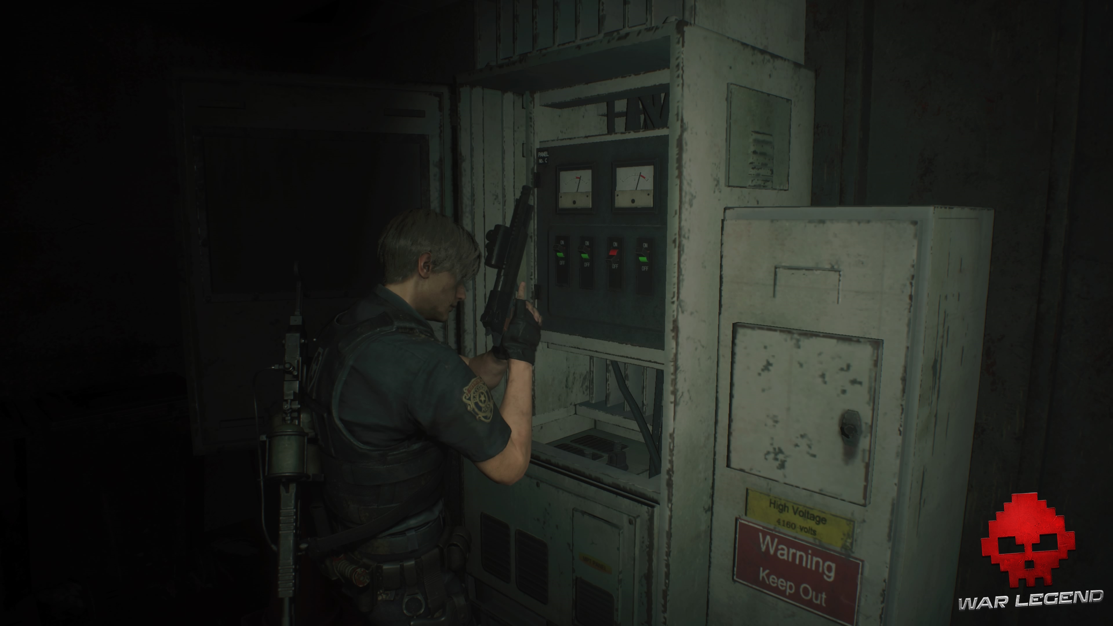 Soluce Resident Evil 2 – Guide des puzzles - Panneau électrique décharge A