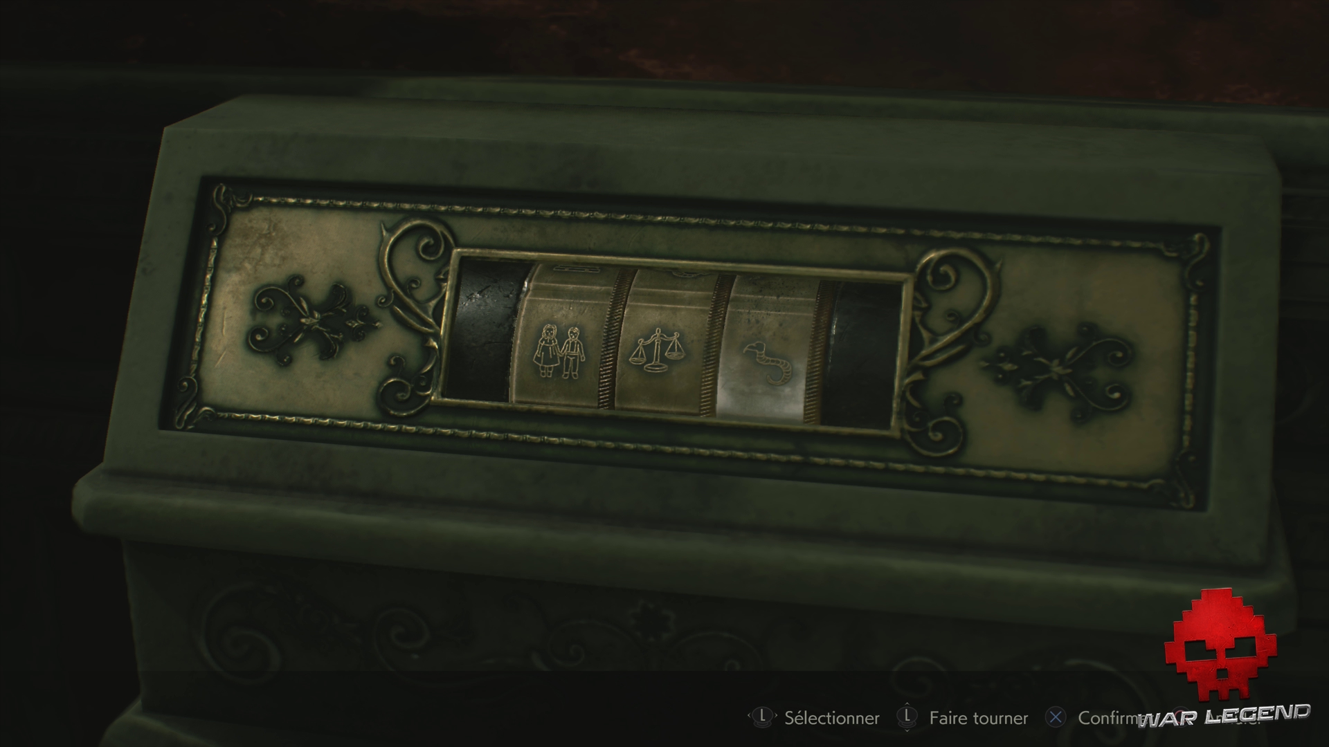 Soluce Resident Evil 2 – Guide des puzzles - Code de la Licorne B