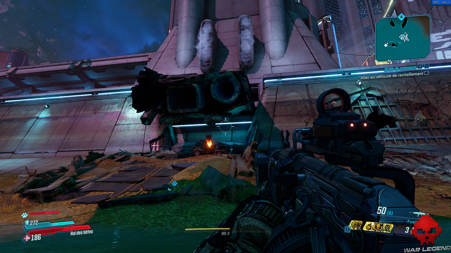 soluce borderlands 3 drôle de concours