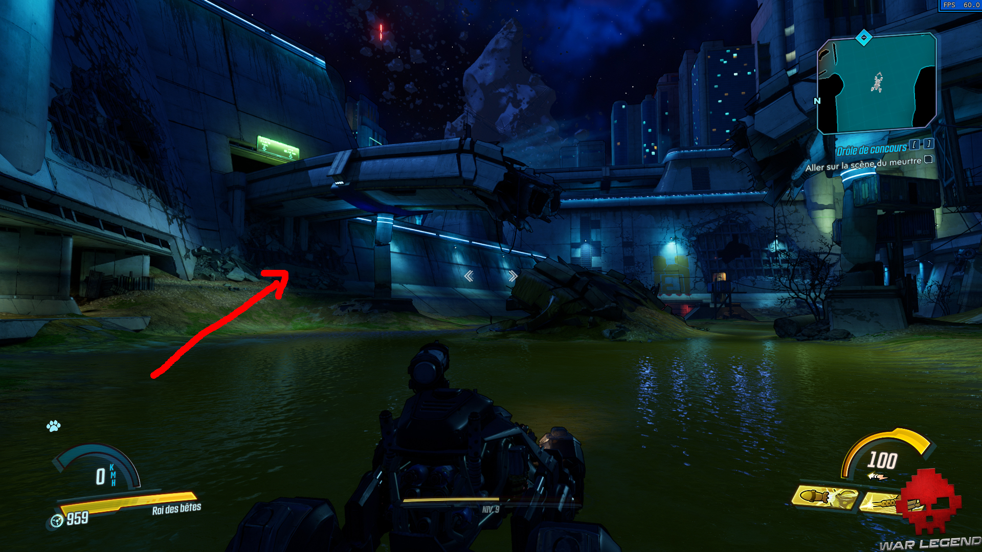 soluce borderlands 3 drôle de concours