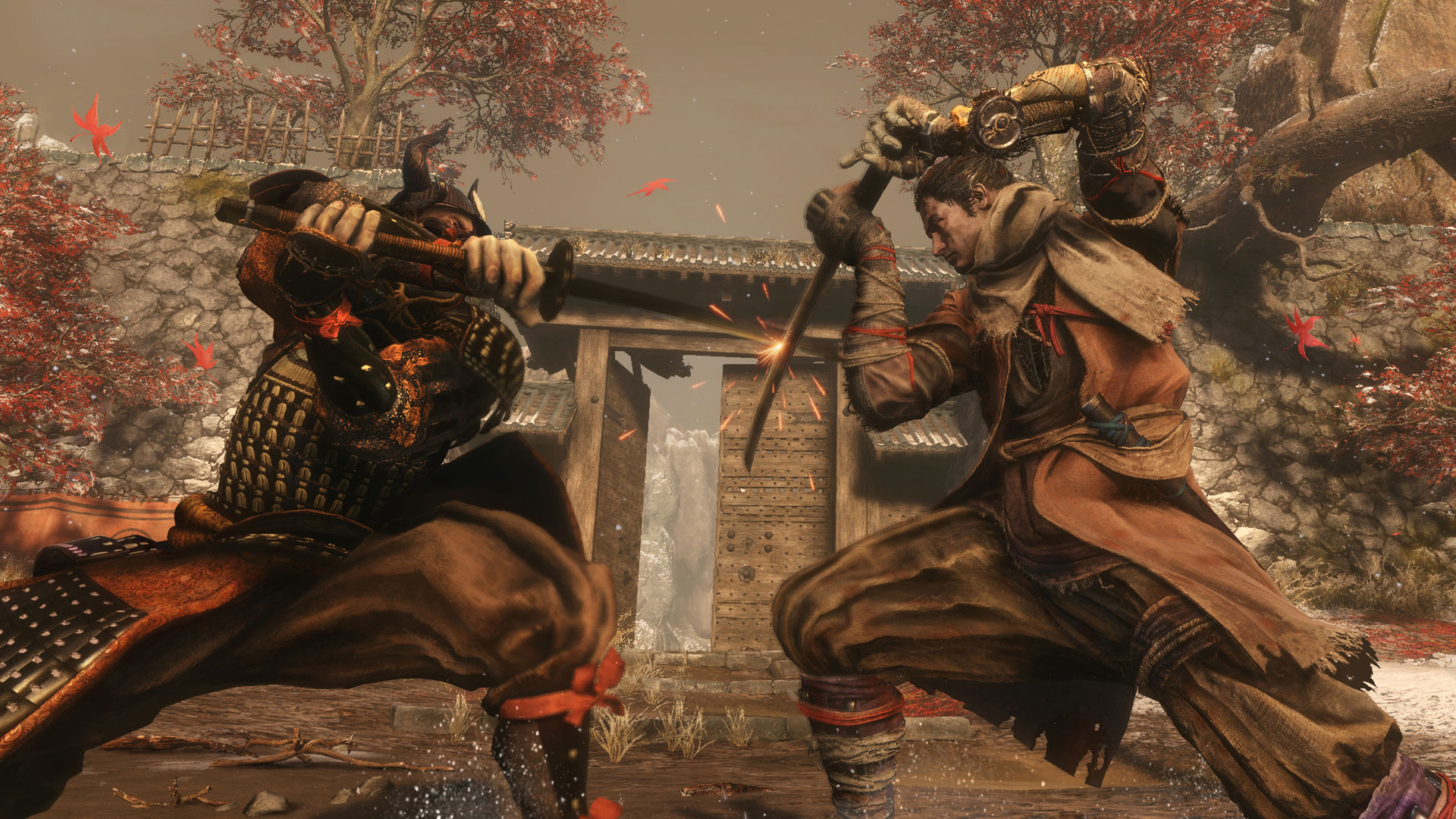 Combat de samourai