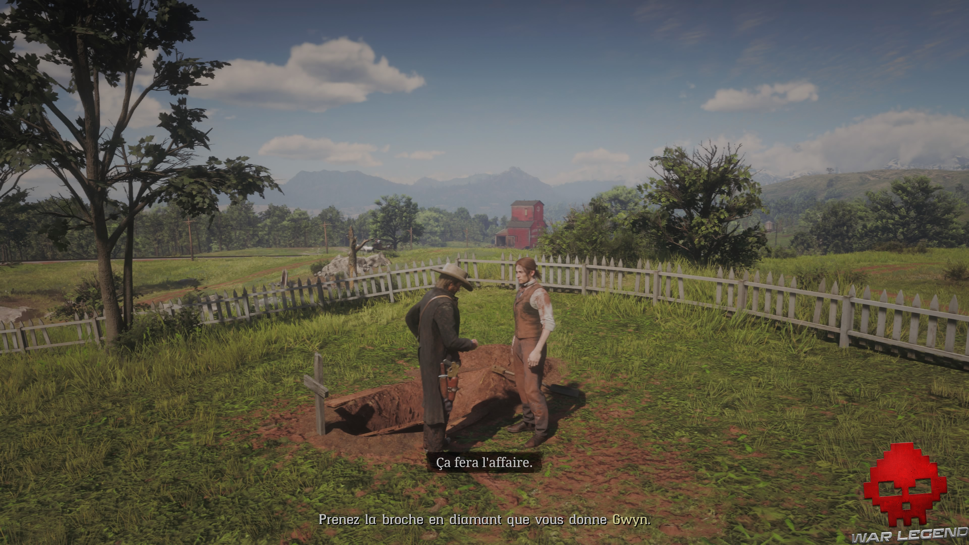 soluce red dead redemption 2 l'usure et autres péchés gwyn le pilleur de tombes