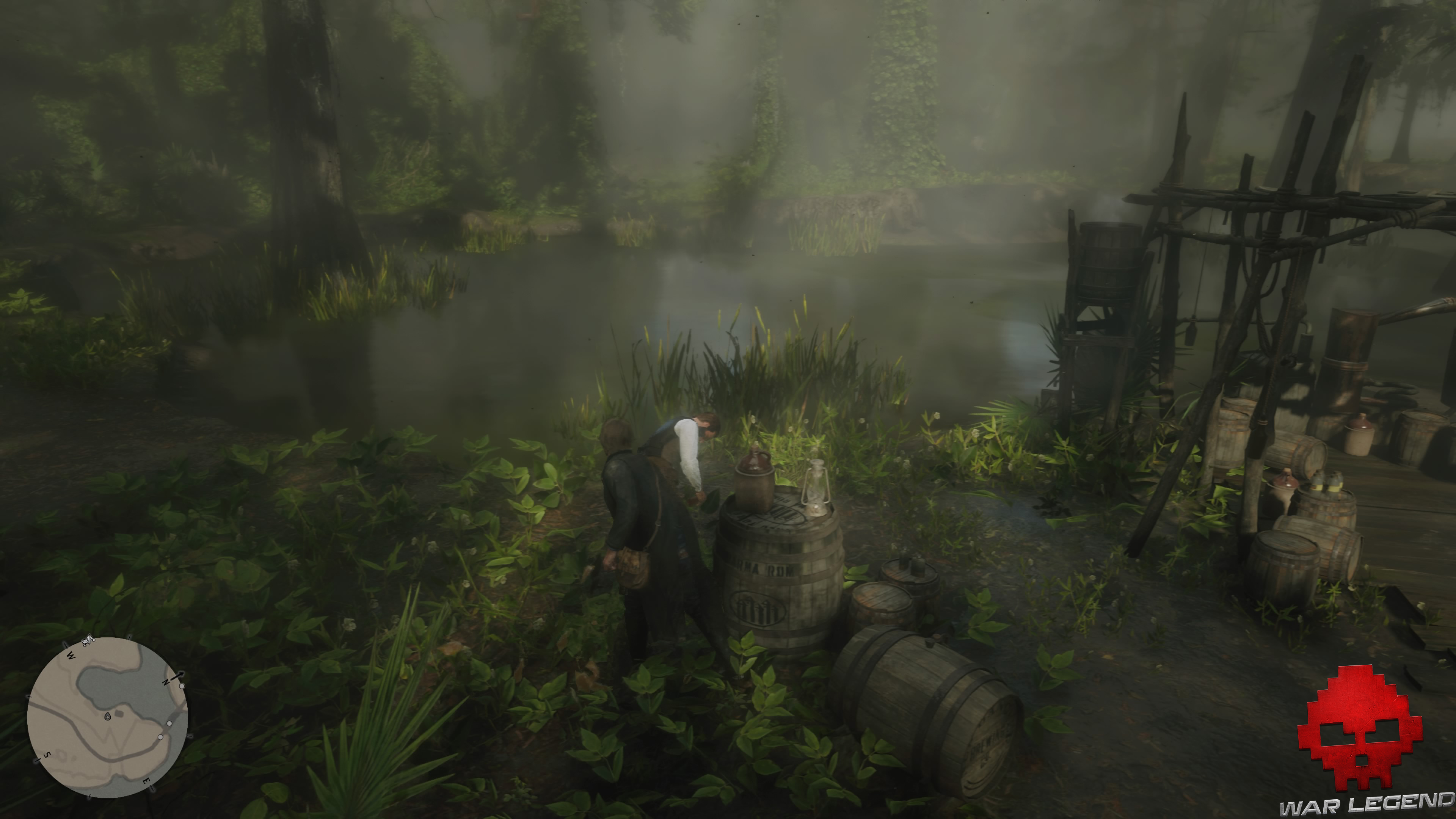 vignette soluce red dead redemption 2 distillation à l'américaine arthur frappe un bandit