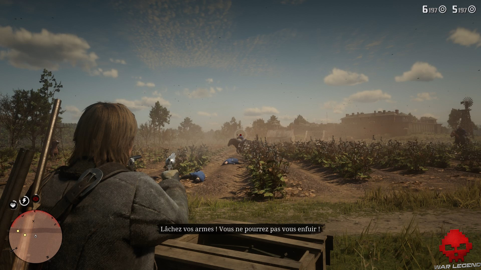 soluce red dead redemption 2 heures de visite tirs dans les champs
