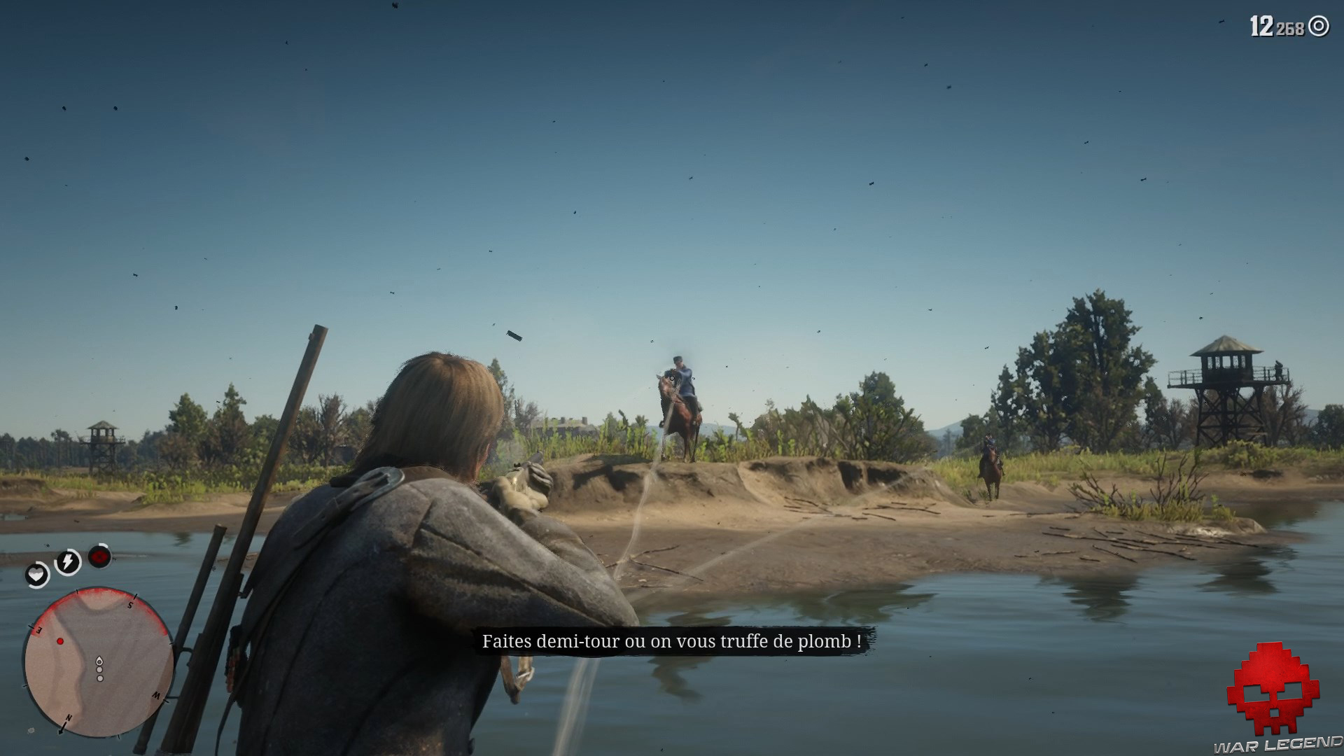 soluce red dead redemption 2 heures de visite tir depuis barque
