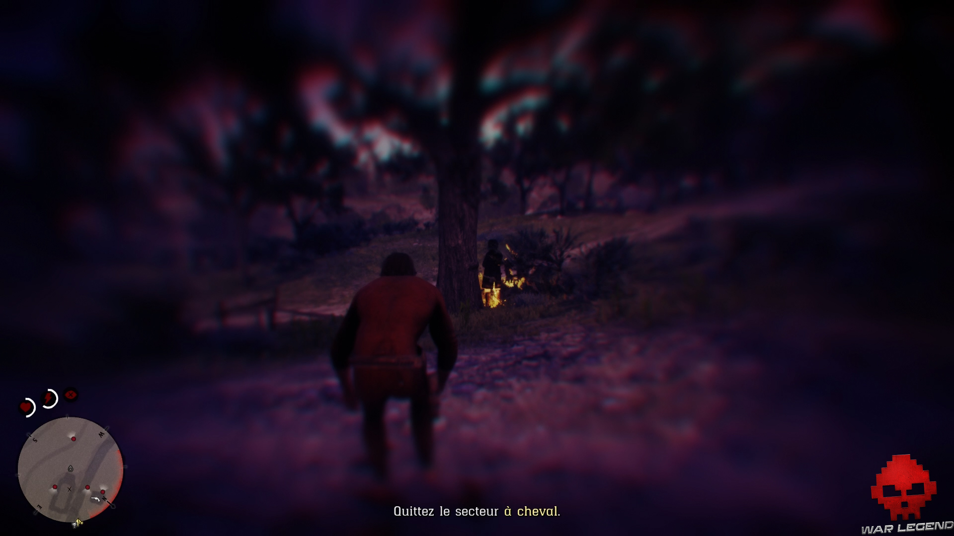 soluce red dead redemption 2 heureux les artisans de paix arthur s'approche discrètement d'un ennemi