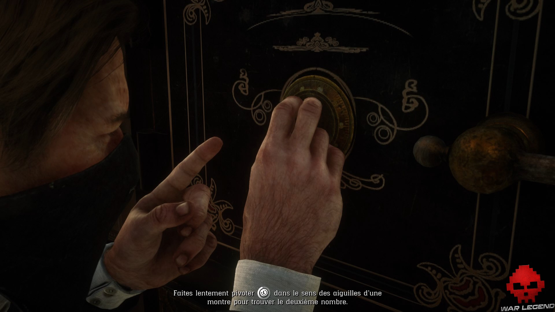 soluce red dead redemption 2 la banque cet ancien art américain recherche de combinaison du coffre