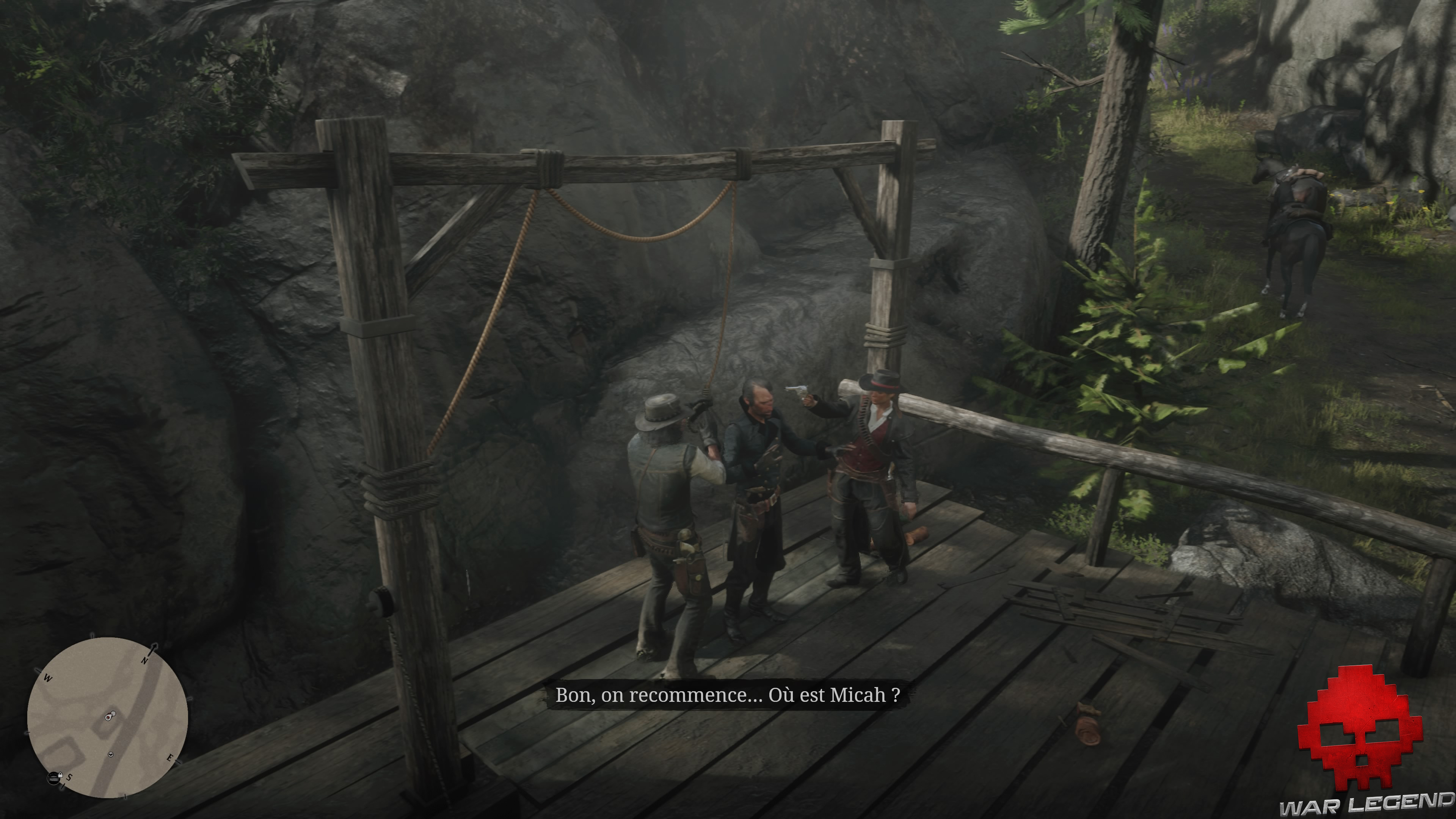 vignette soluce red dead redemption 2 le poison de l'amérique corde autour du cou