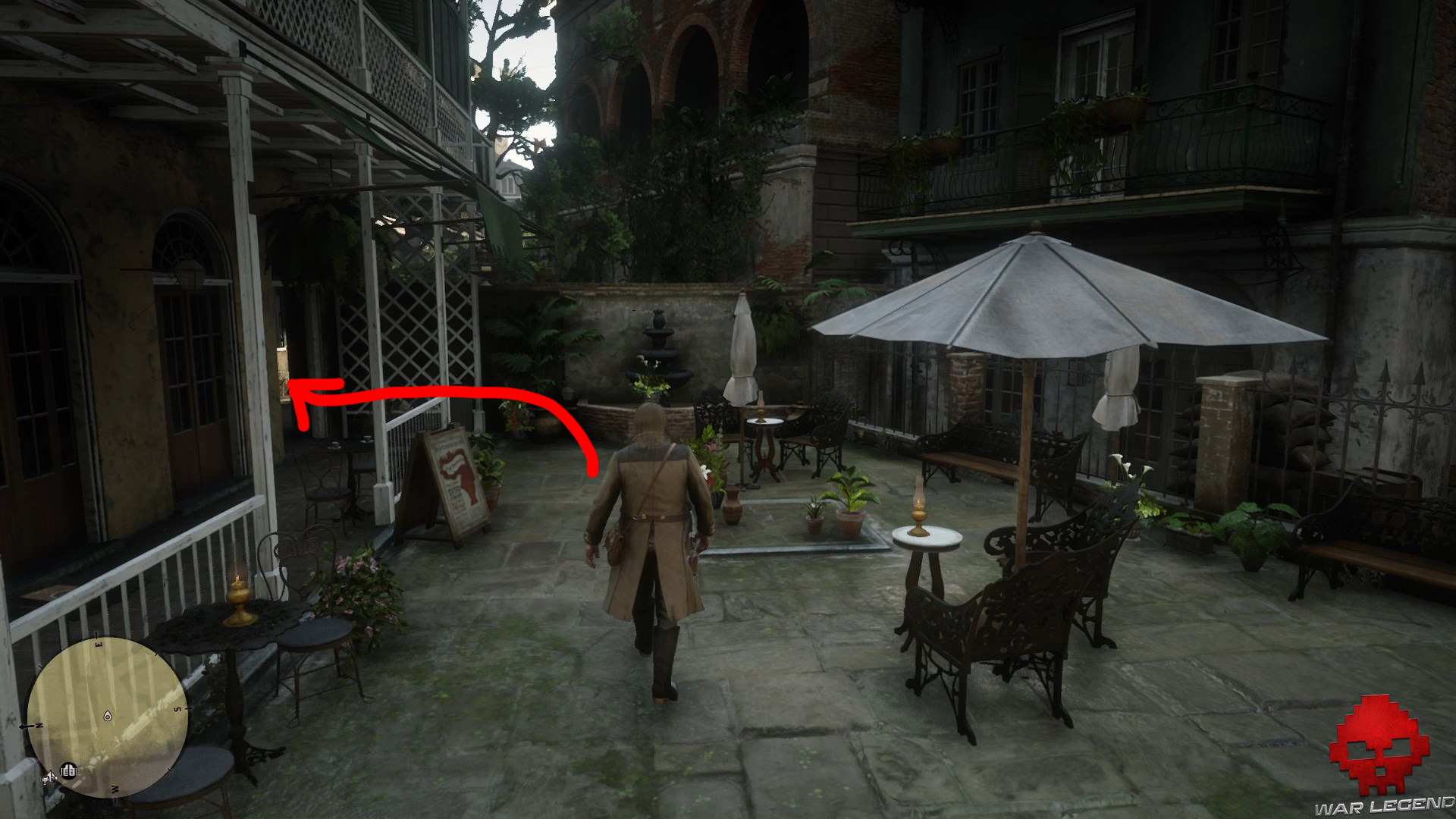 soluce red dead redemption 2 les joies de la civilisation cour intérieur