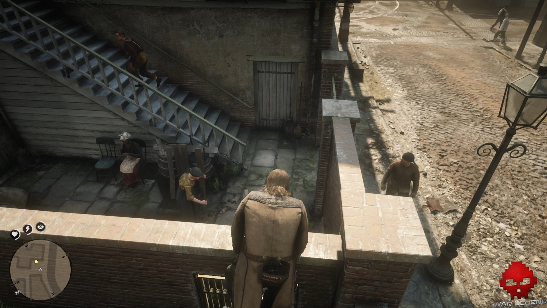 soluce red dead redemption 2 les joies de la civilisation arthur escalade un mur