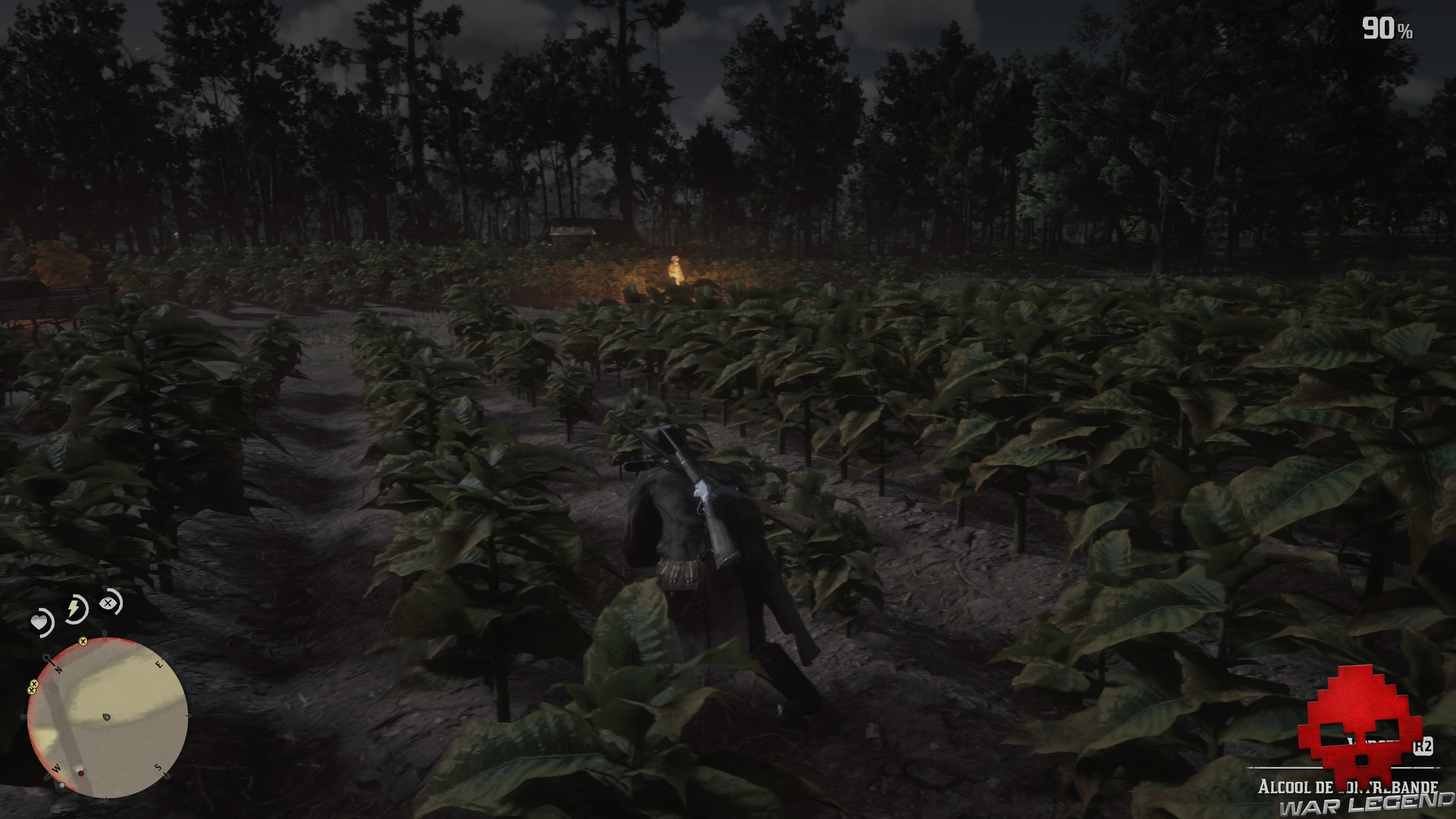 soluce red dead redemption 2 les petits plaisirs du tabac arthur se faufile dans les champs de tabac