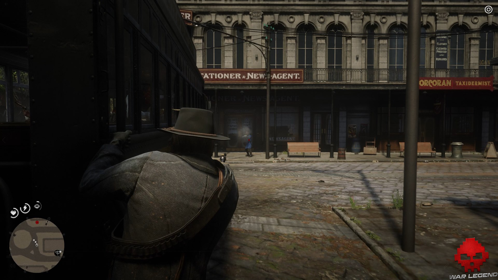 soluce red dead redemption 2 les plaisirs de la ville tir sur un policier depuis le tramway