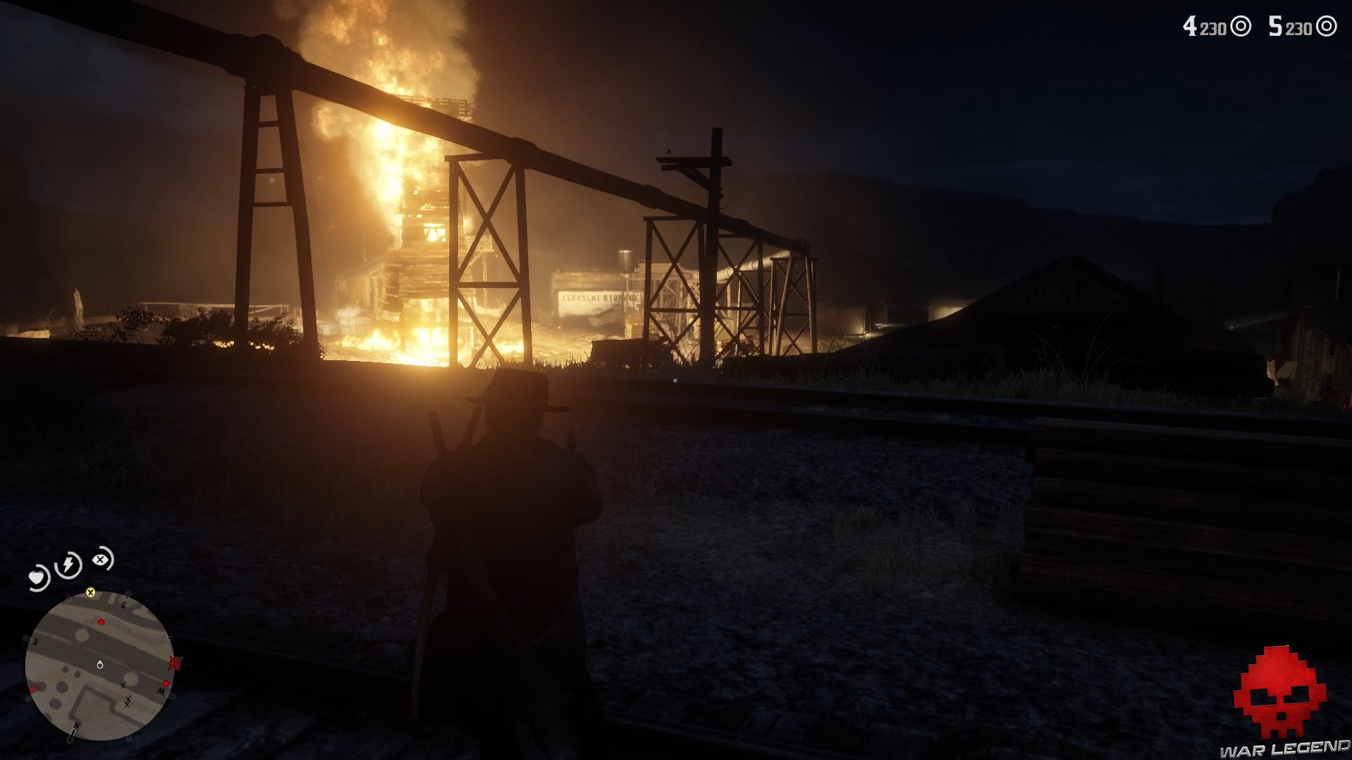 soluce red dead redemption 2 les pères de l'amérique brasier géant