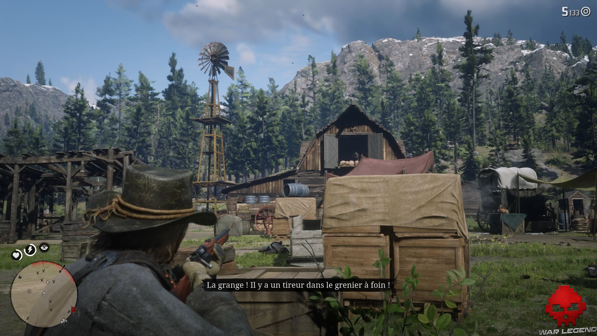 soluce red dead redemption 2 mme sadie adler veuve tireur d'élite étage grange