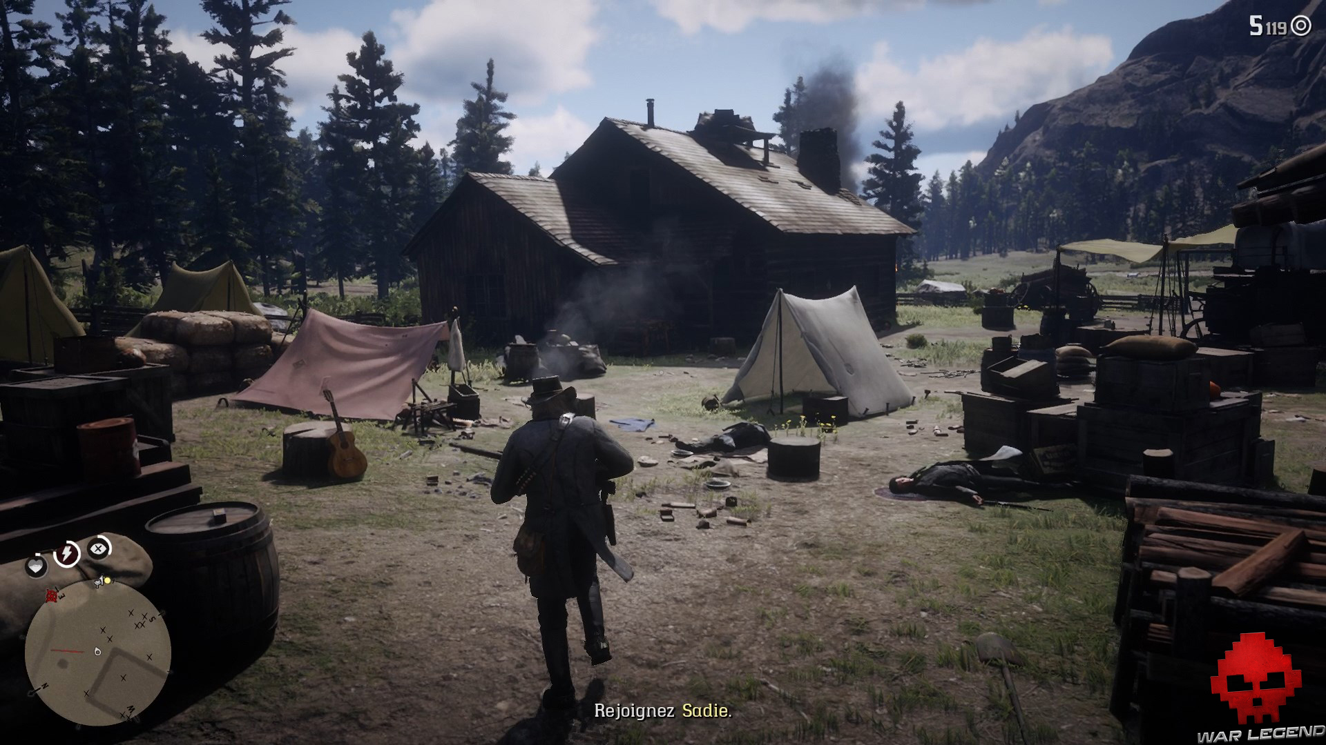 soluce red dead redemption 2 mme sadie adler veuve arthur se dirige vers une maison