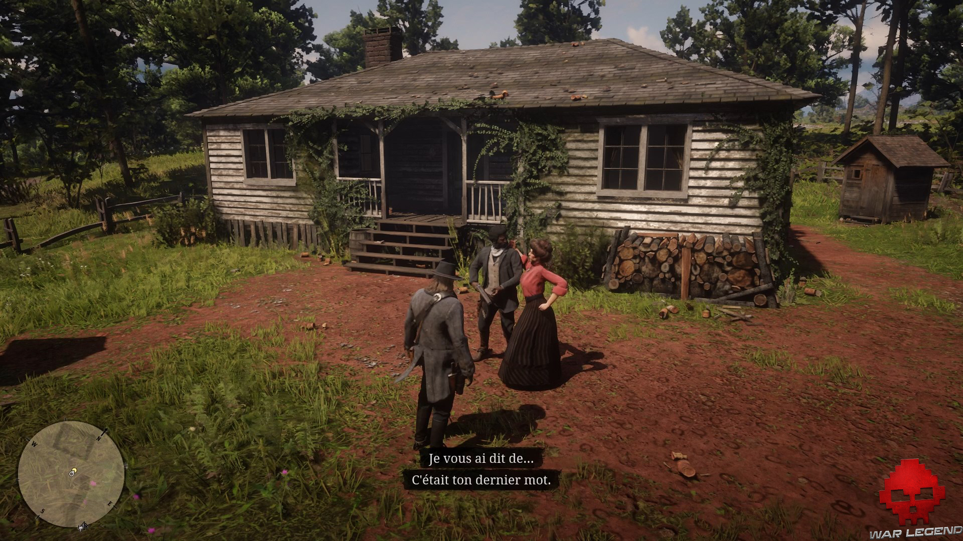 soluce red dead redemption 2 non non trois fois non maison des Foreman