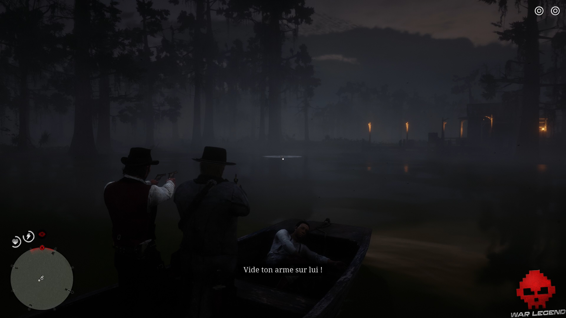 soluce red dead redemption 2 promenade dans le bayou feu sur l'alligator