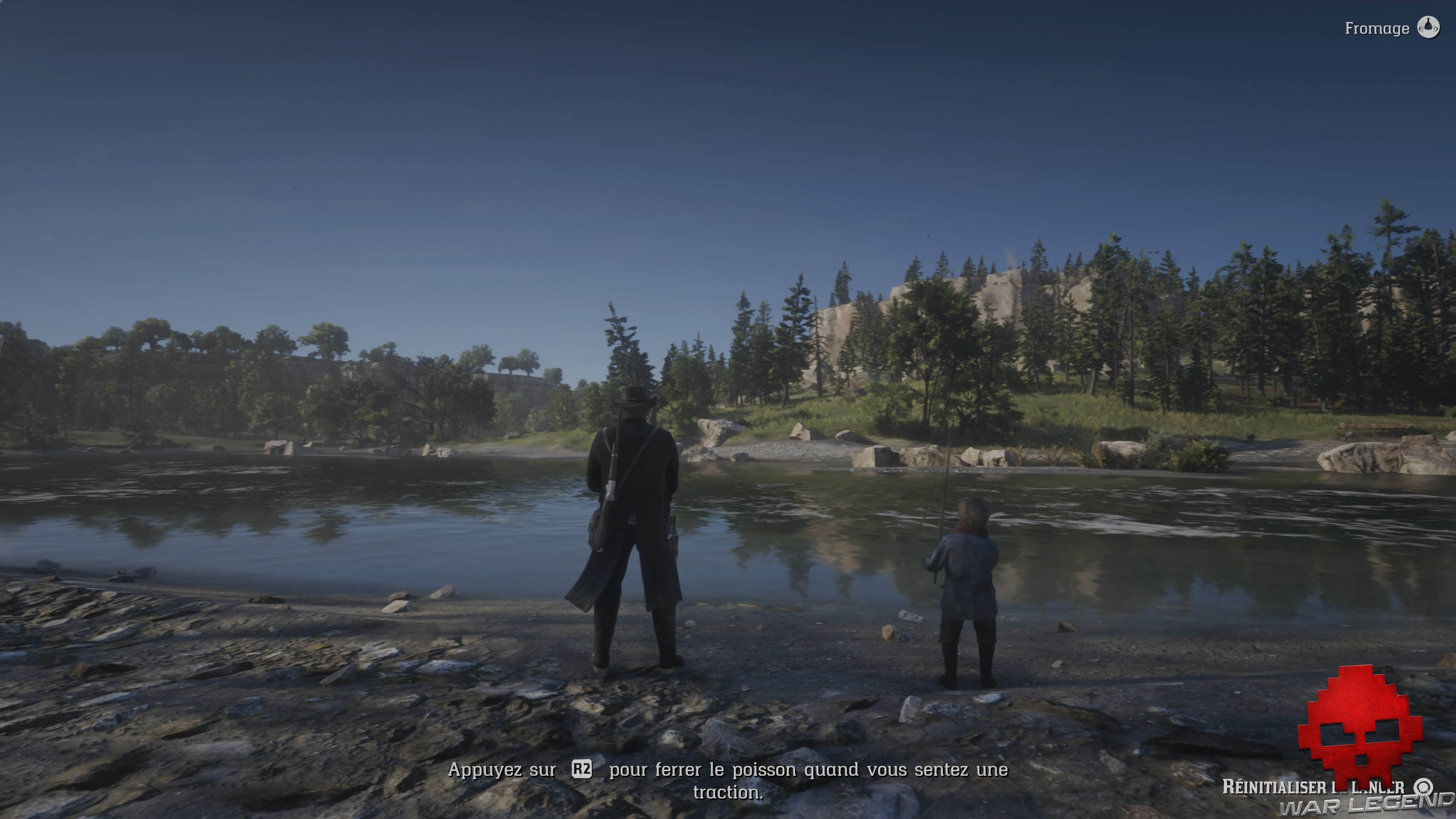 Soluce red dead redemption 2 pêcheur d'homme jack et arthur pêchent