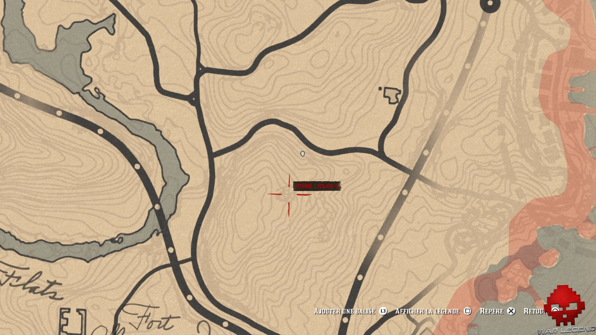 soluce red dead redemption 2 trésor de la piste empoisonnée carte emplacement 3e carte au trésor de la piste empoisonnée