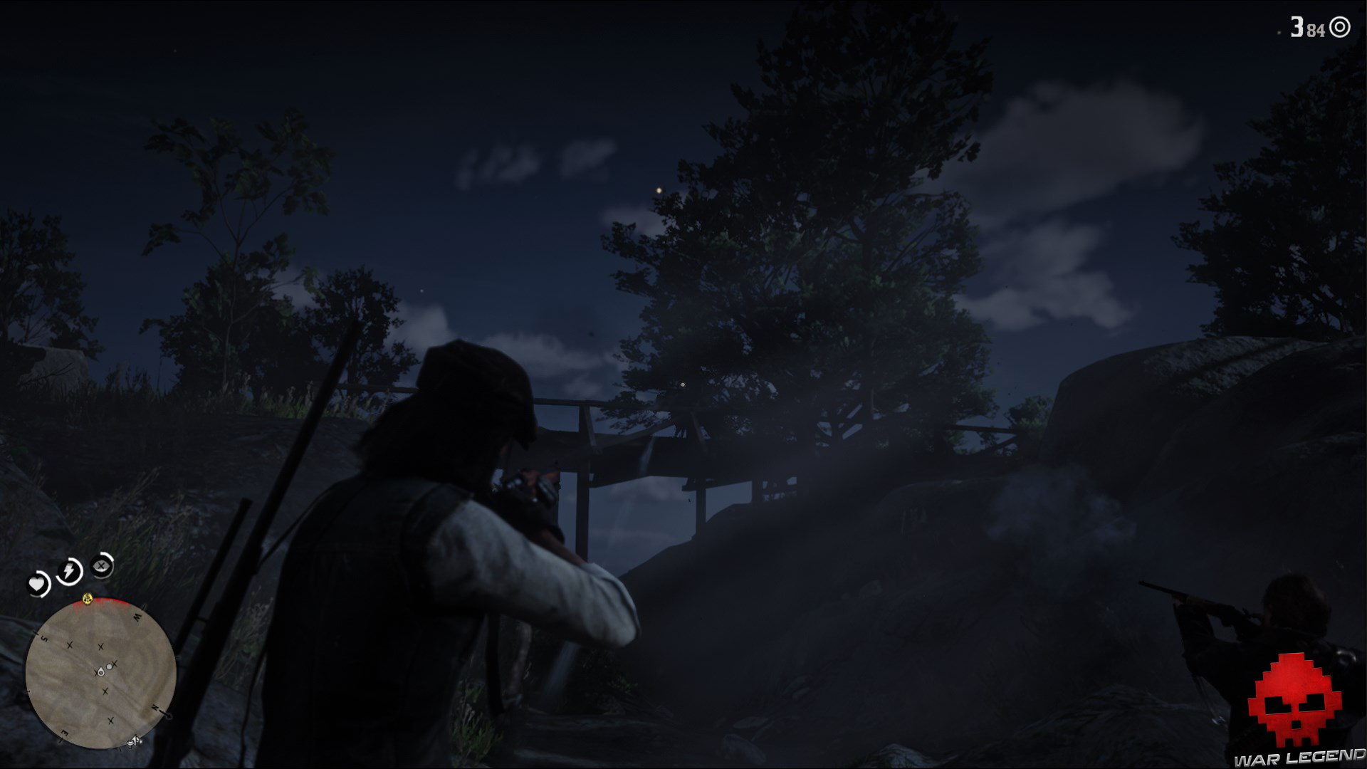 soluce red dead redemption 2 un petit service pour une vieille connaissance cavaliers sur un pont