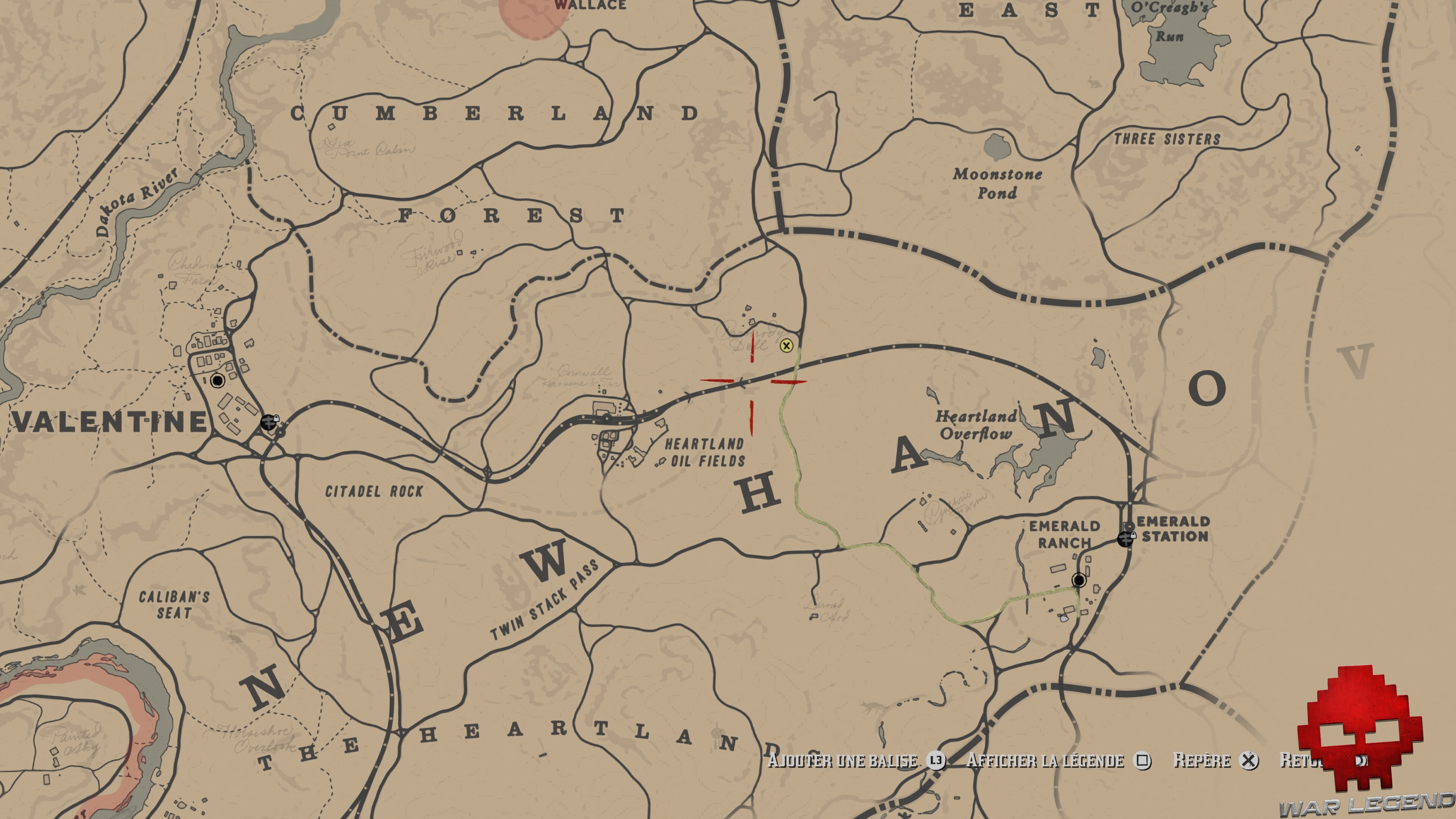 soluce red dead redemption 2 une alliance à l'américaine carte maison cousins Seamus