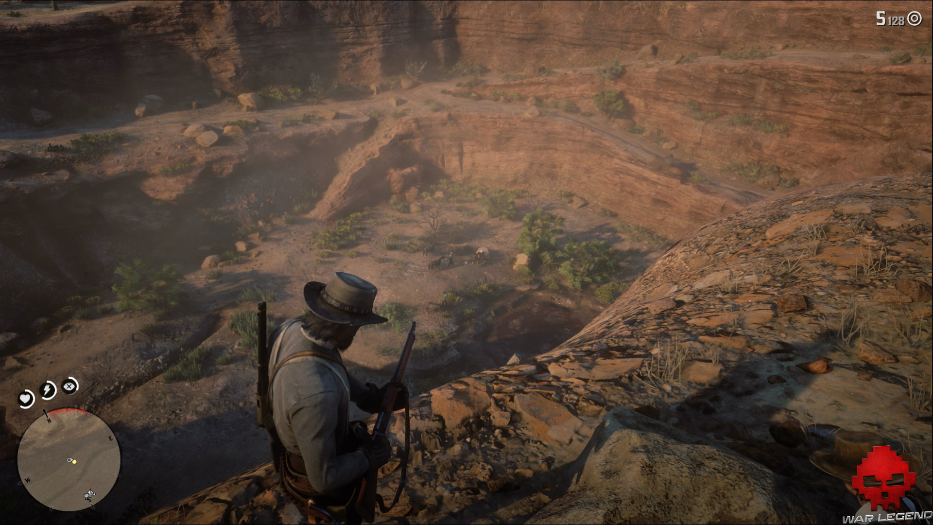 soluce red dead redemption 2 une honnête journée de travail ennemis dans un canyon