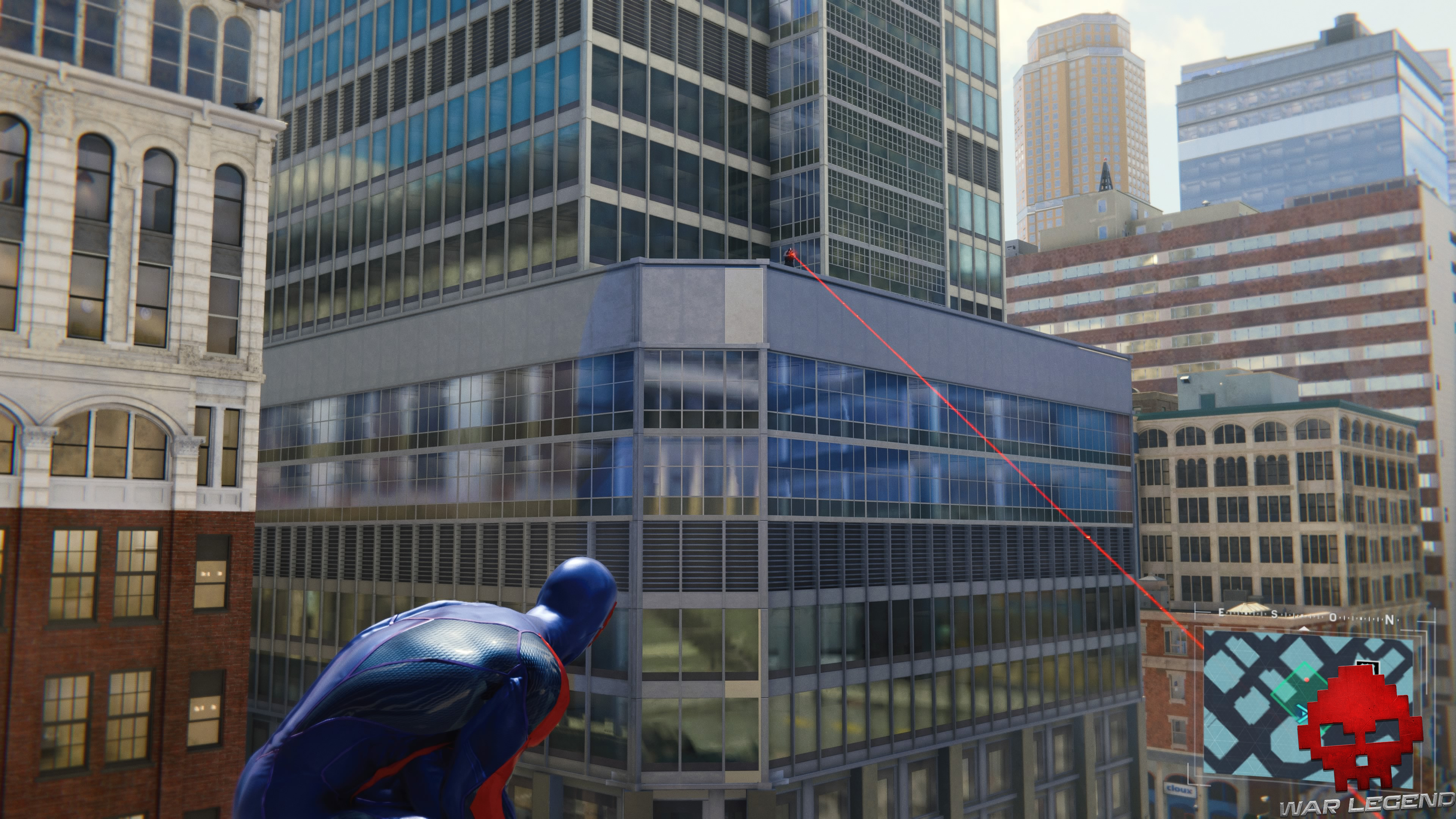 soluce spider-man chasse au sniper tireur d'élite en train de viser