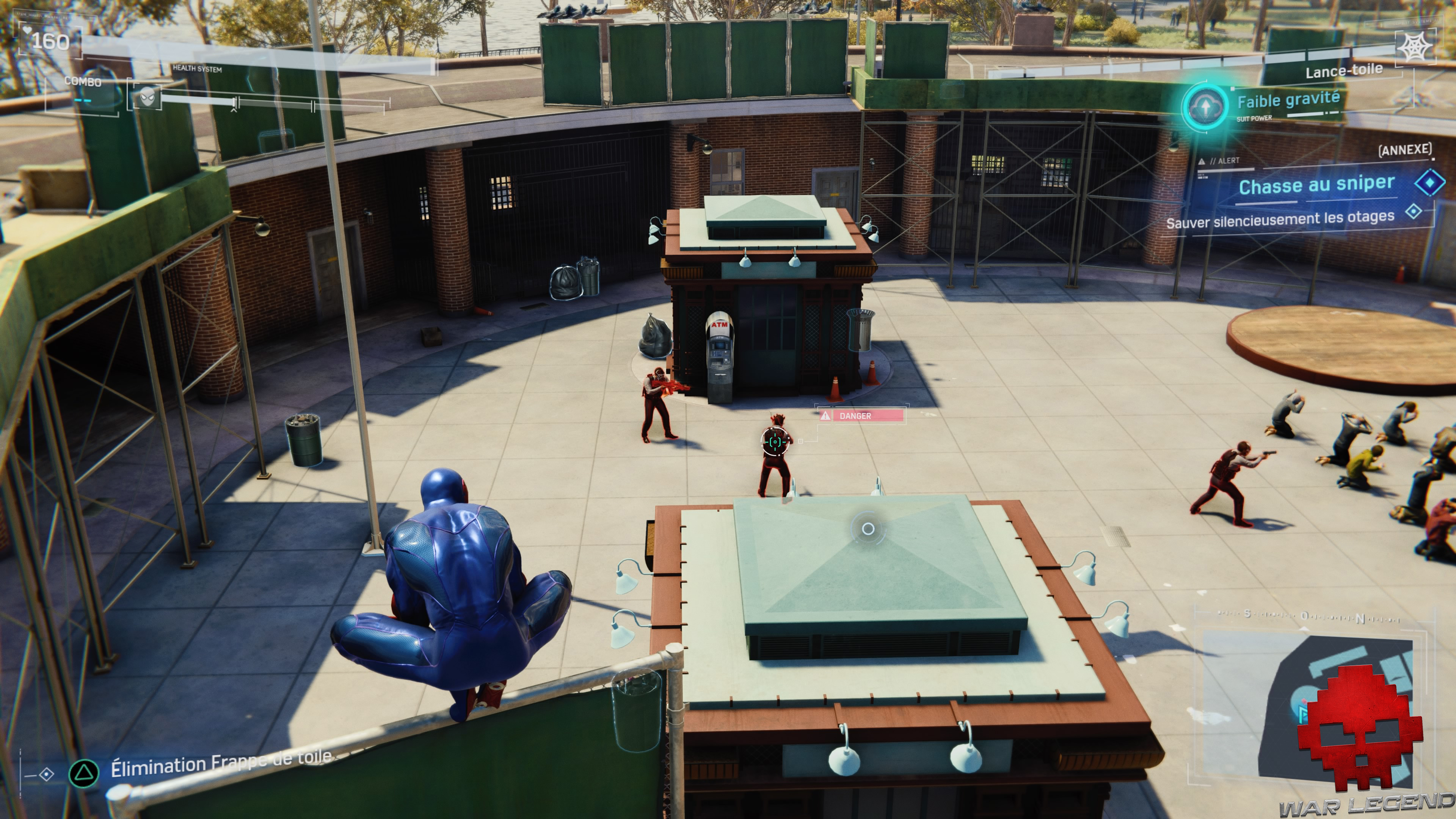 soluce spider-man chasse au sniper prise d'otages