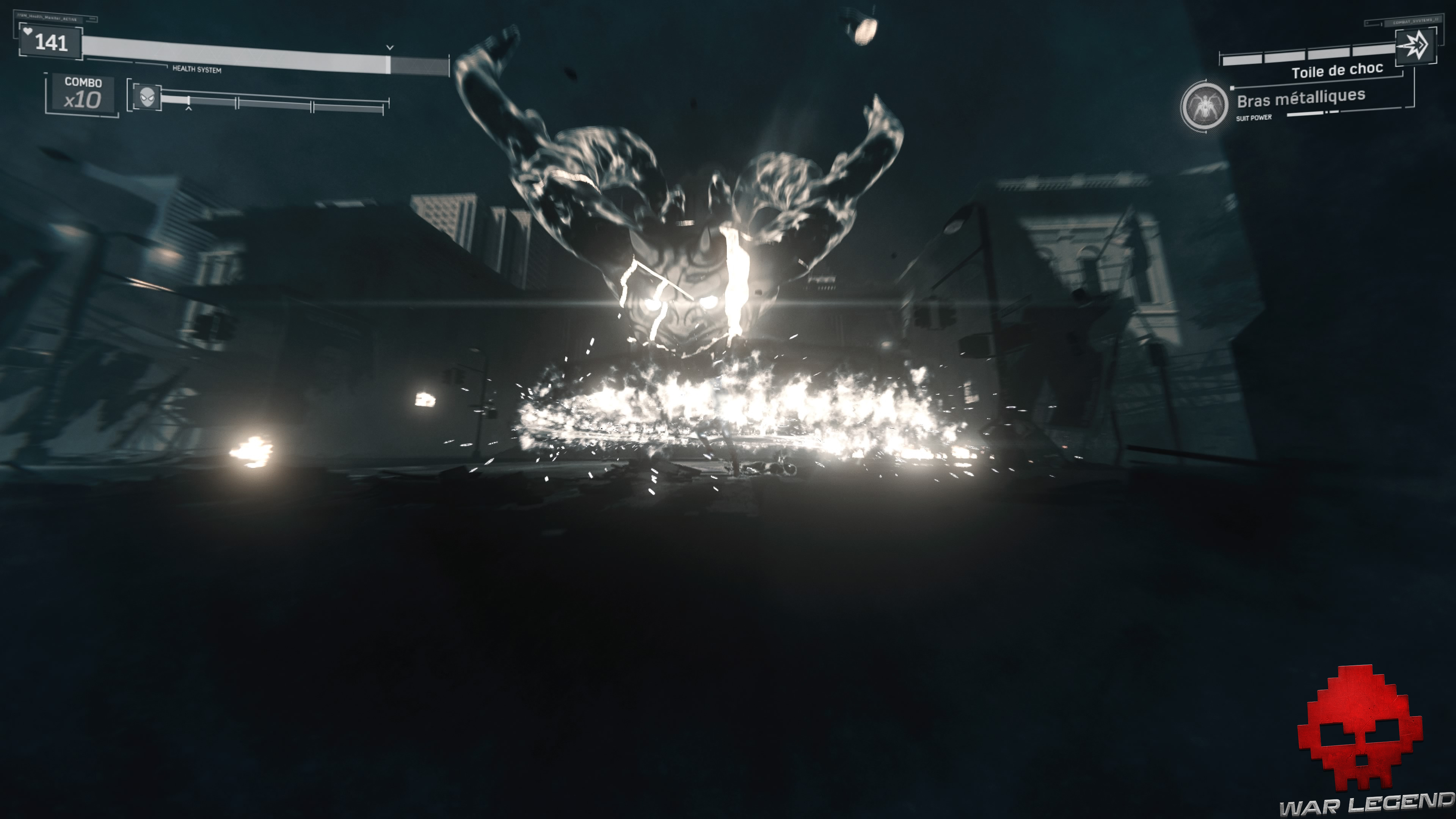 soluce spider-man collision imminente Masque de Démon géant