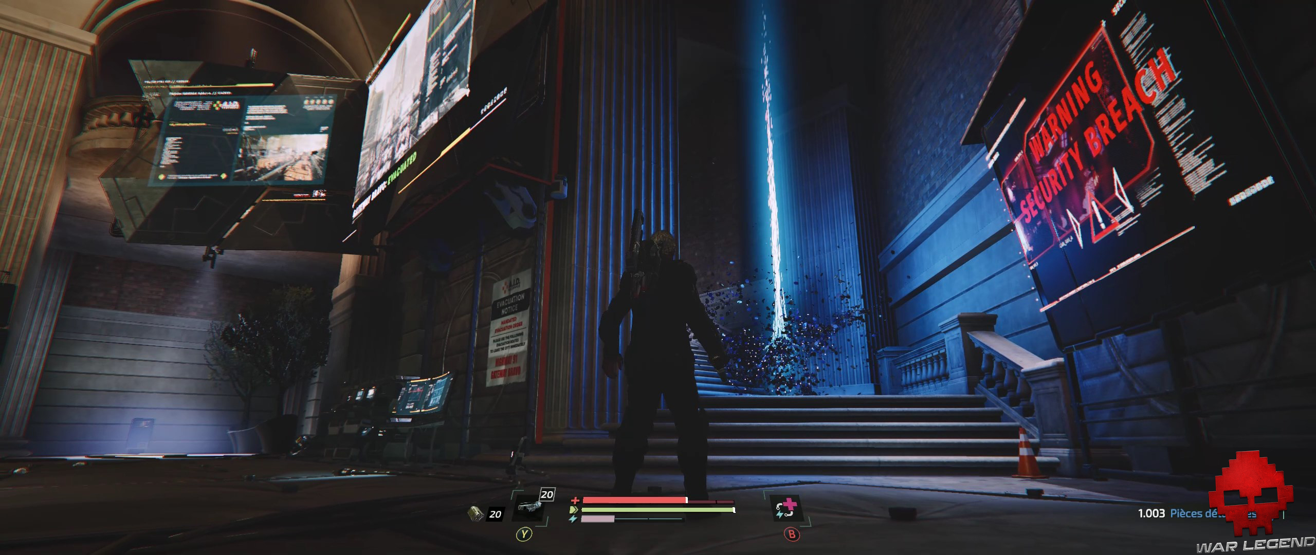 soluce the surge 2 évasion du centre de détention 10