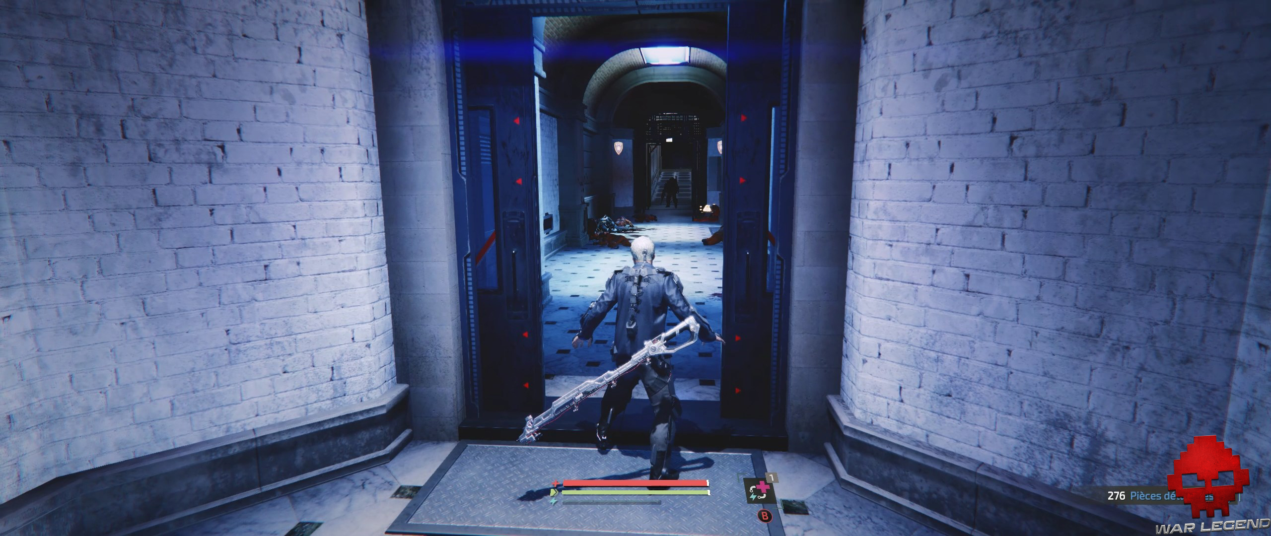 soluce the surge 2 évasion du centre de détention 11