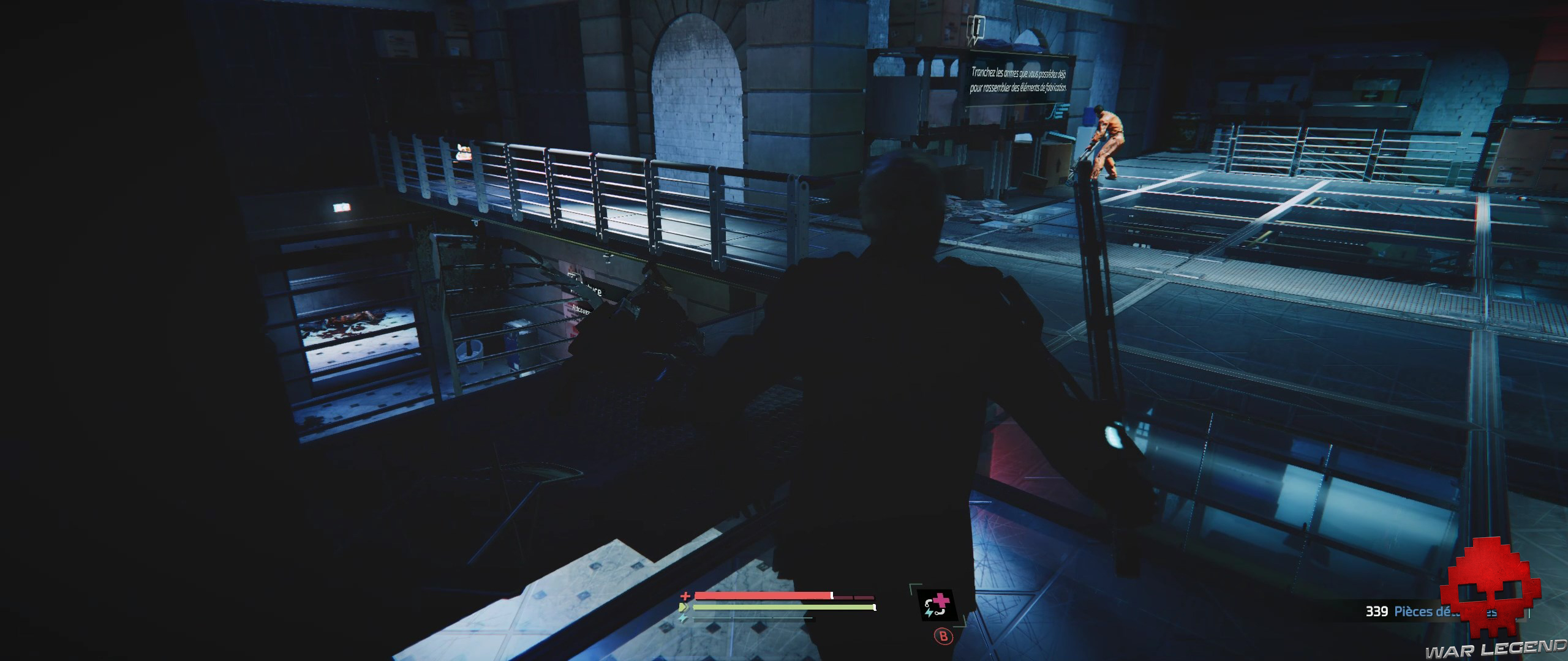 soluce the surge 2 évasion du centre de détention 12