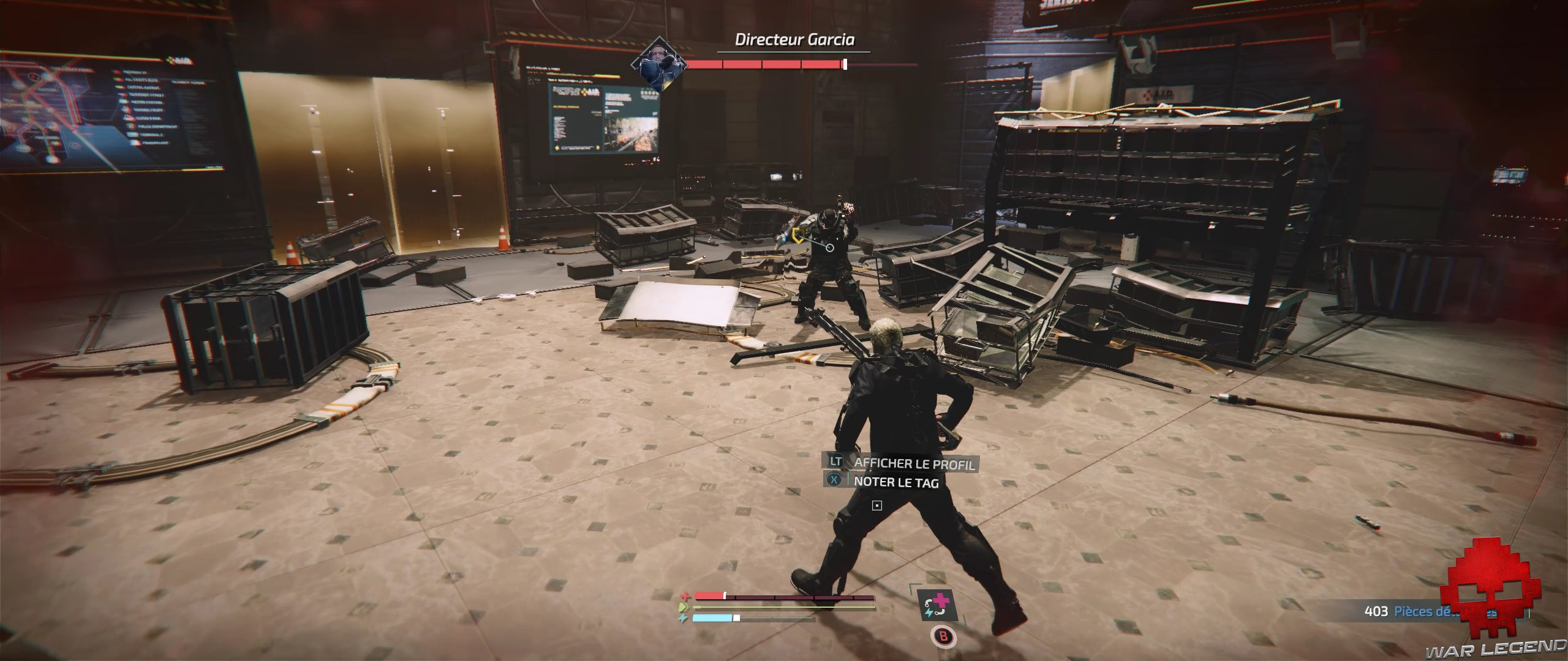 soluce the surge 2 évasion du centre de détention 9