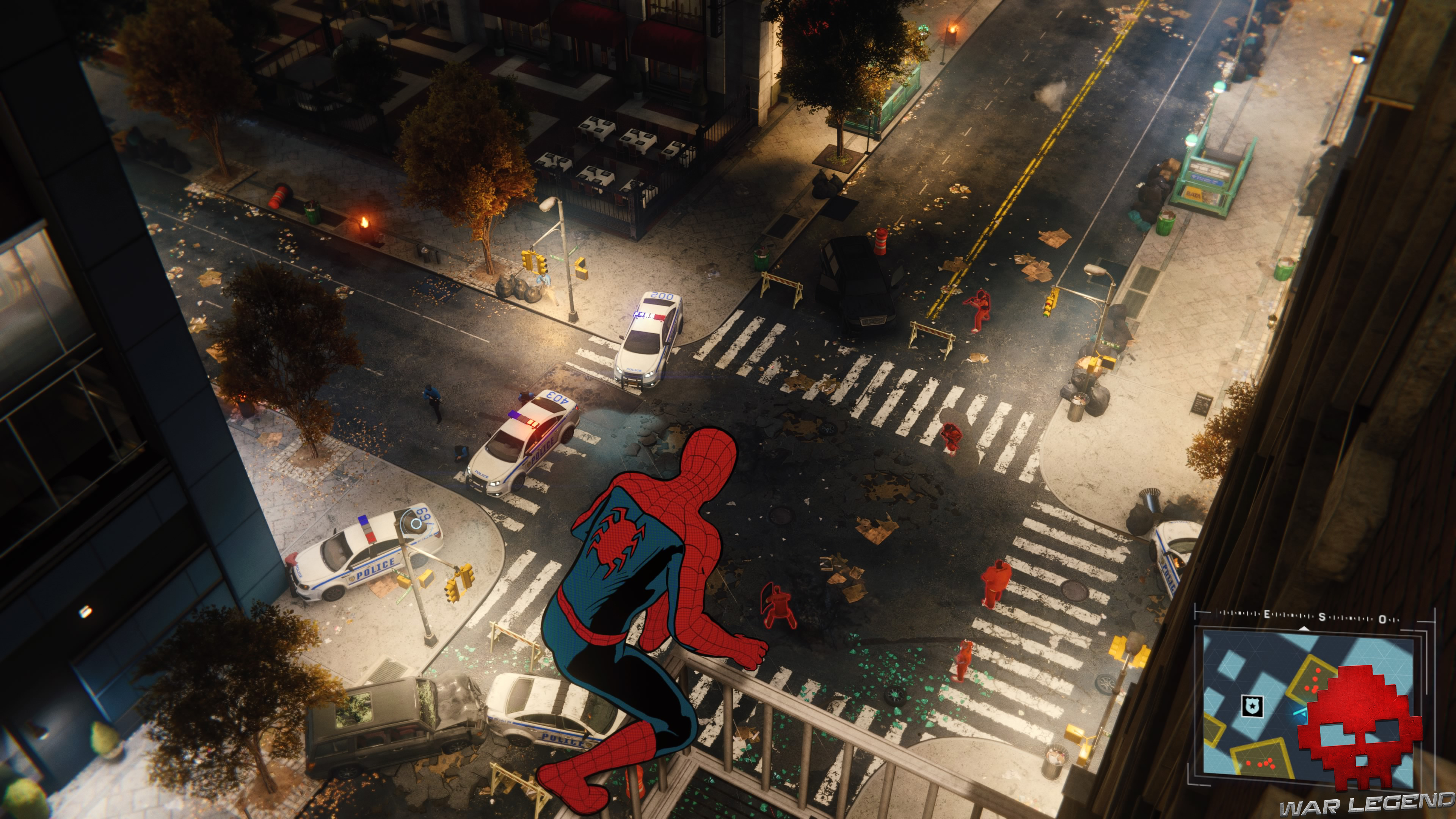 Solution spider-man en scylla - affrontement entre évadés et police