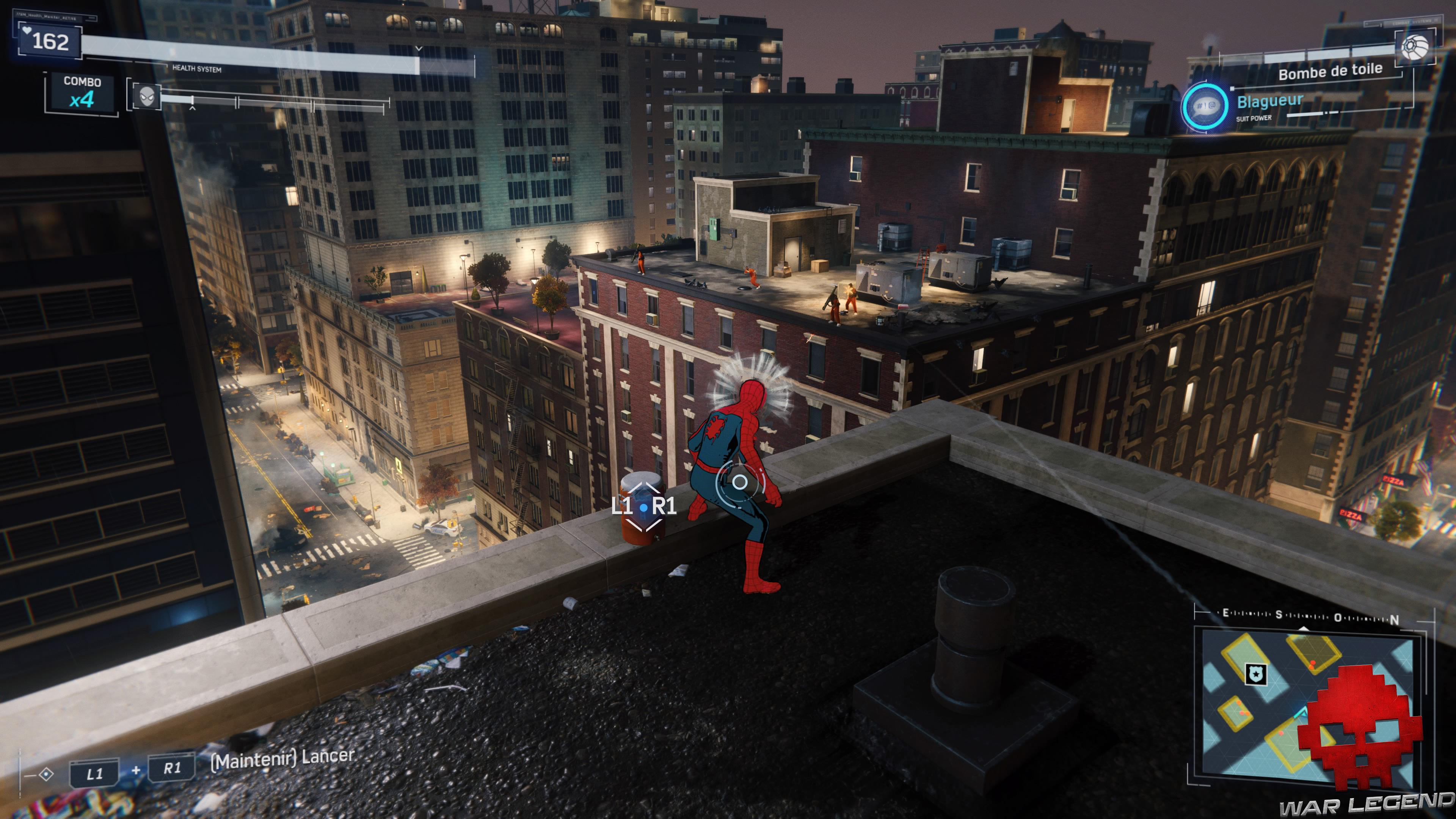 Vignette solution Spider-Man ... en scylla - spider-man sur les toits