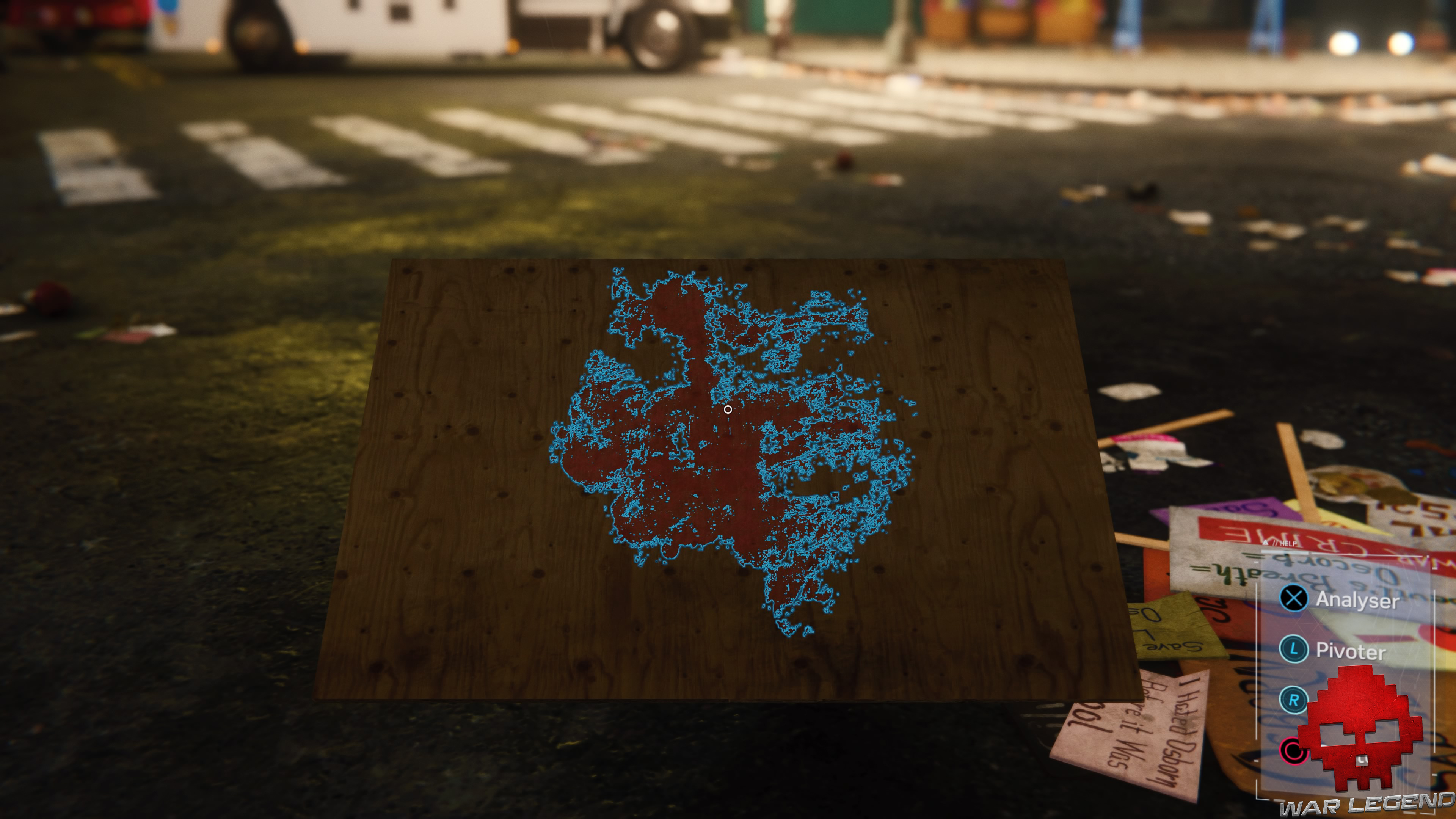 solution Spider-Man suivre la piste - résidu pour analyse