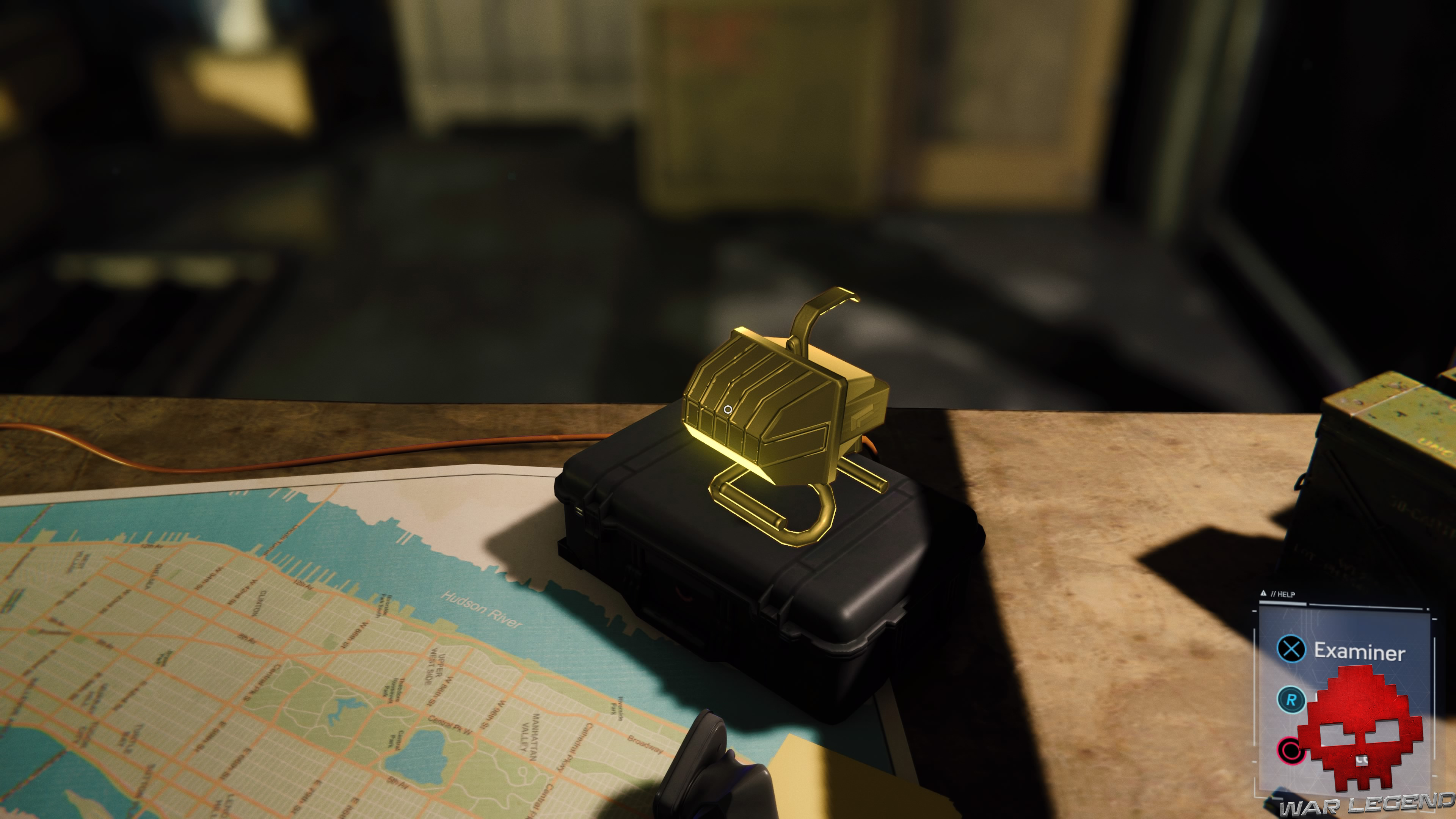 solution Spider-Man suivre la piste - lampe UV