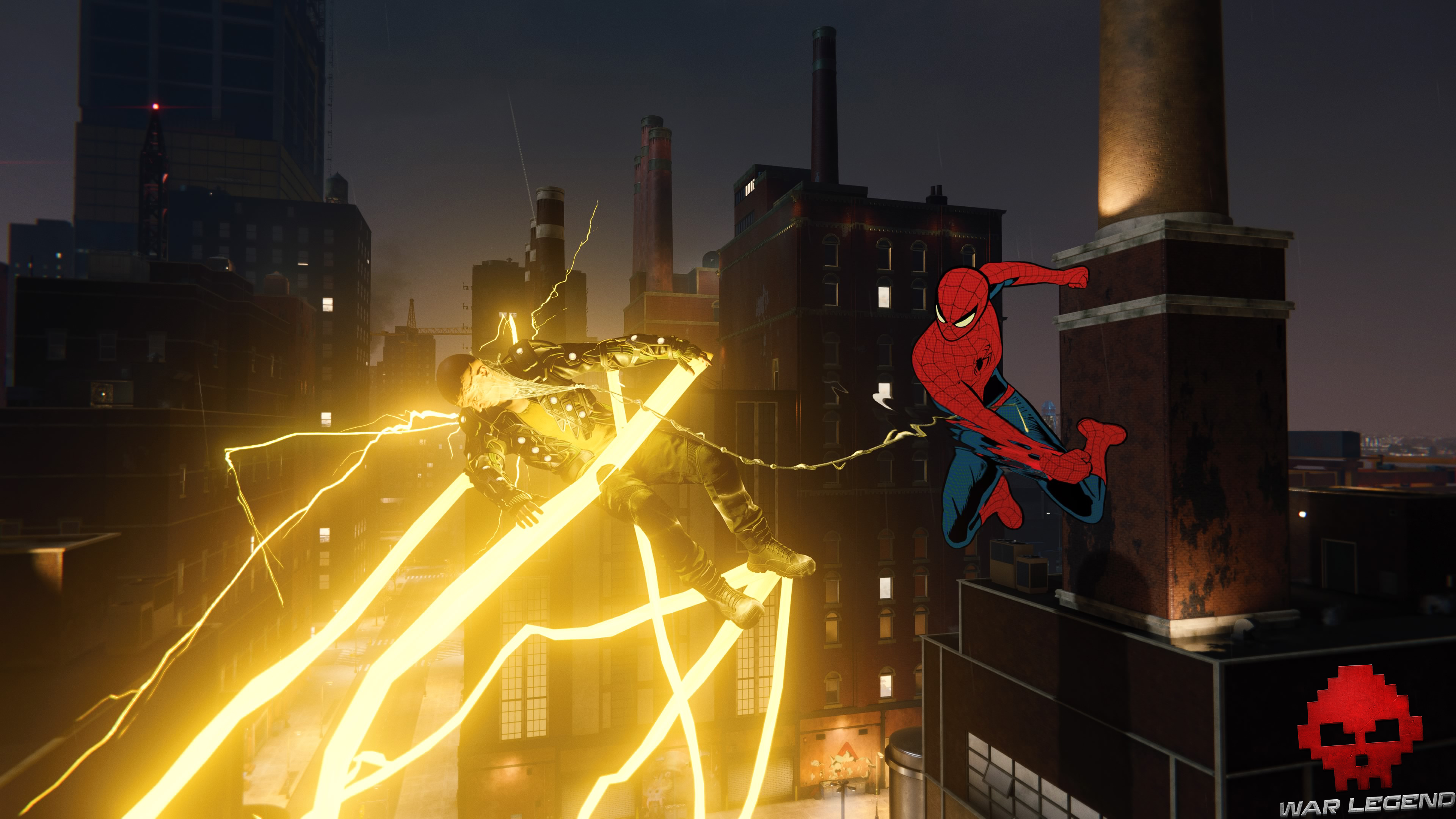 solution Spider-Man suivre la piste - combat contre electro