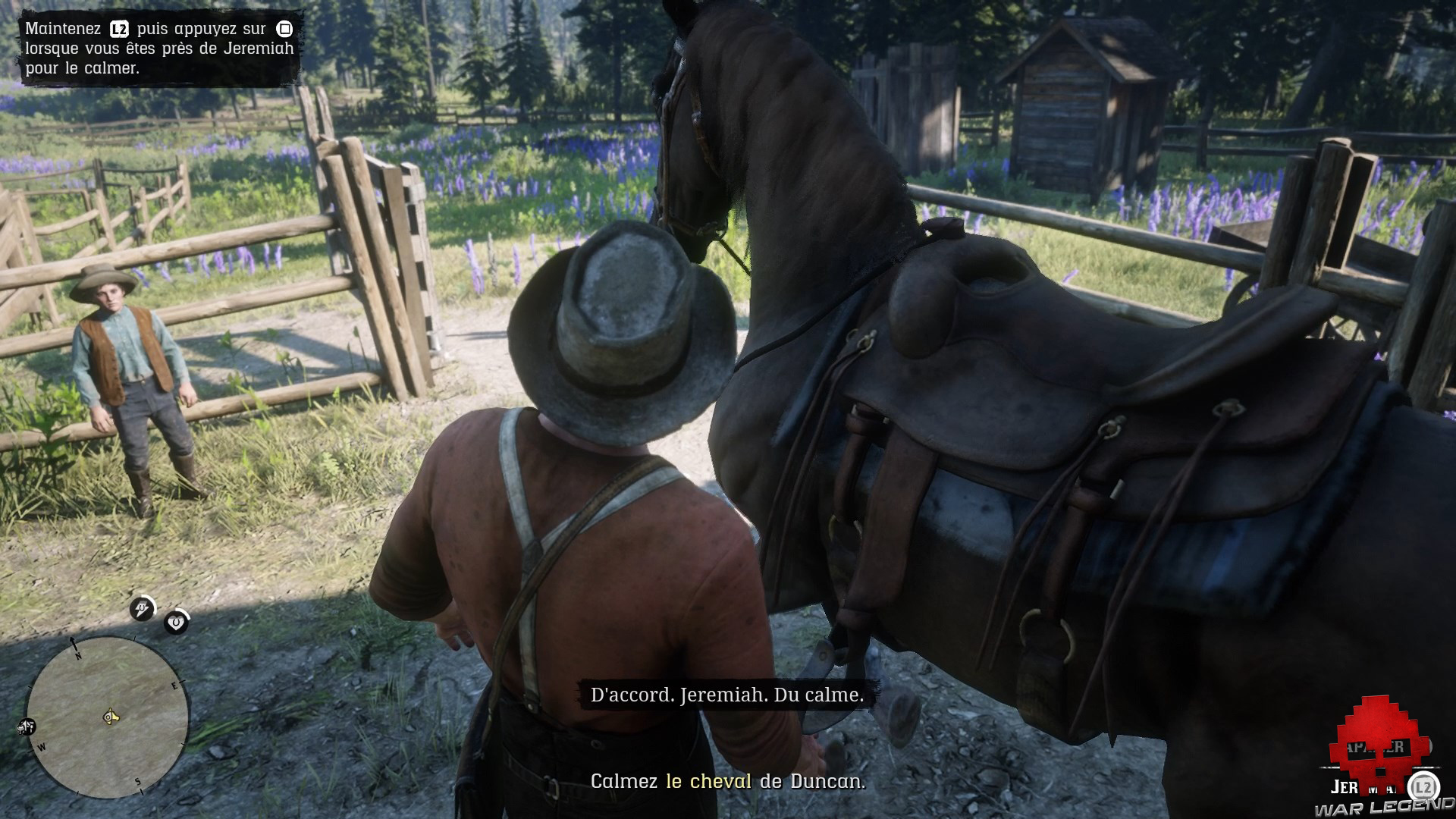 solution red dead redemption 2 petit guide du bon père de famille john calme un cheval