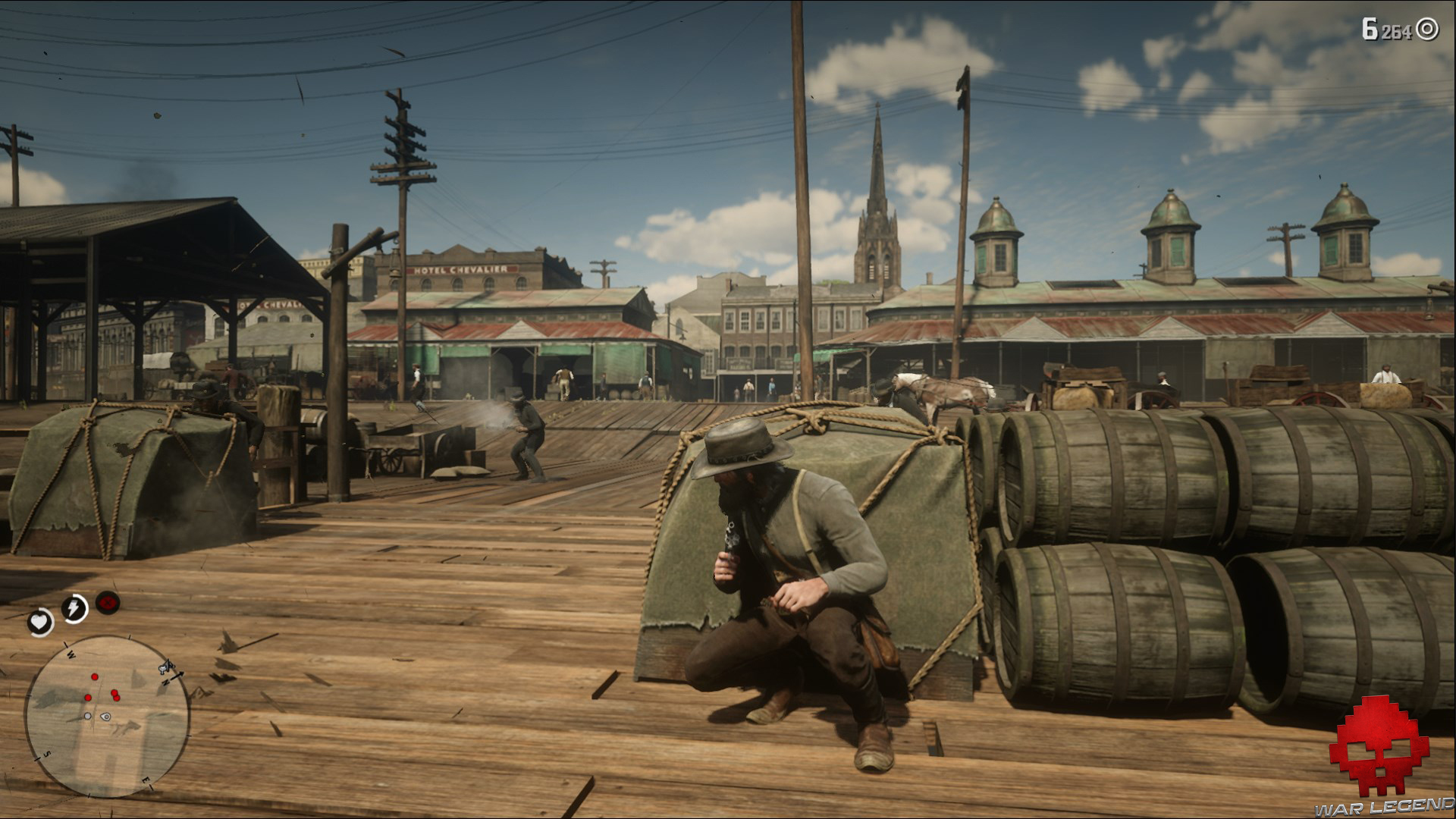 solution red dead redemption 2 un loup sans sa meute hommes de martelli