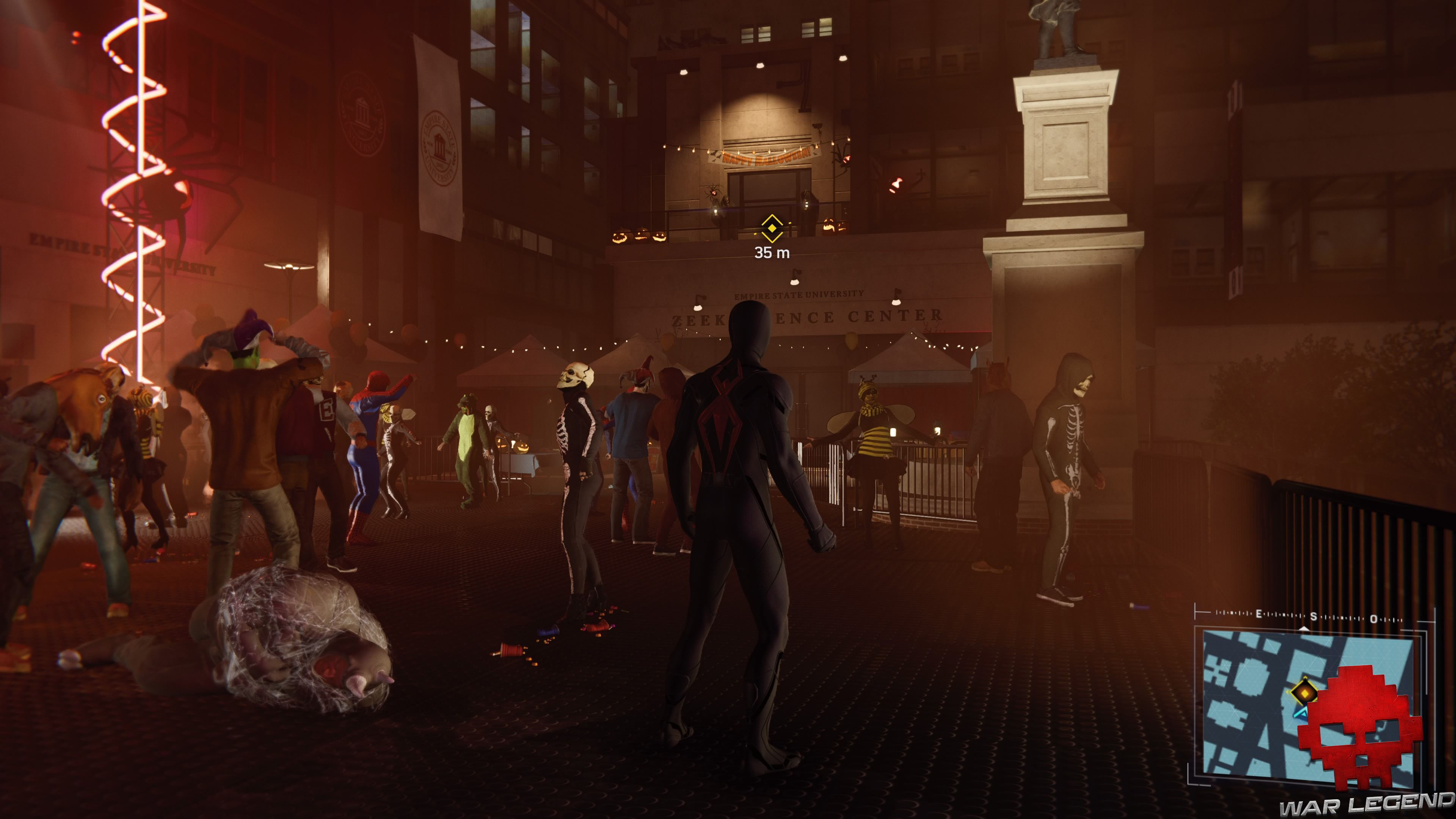 soluce spider-man bal du lycée