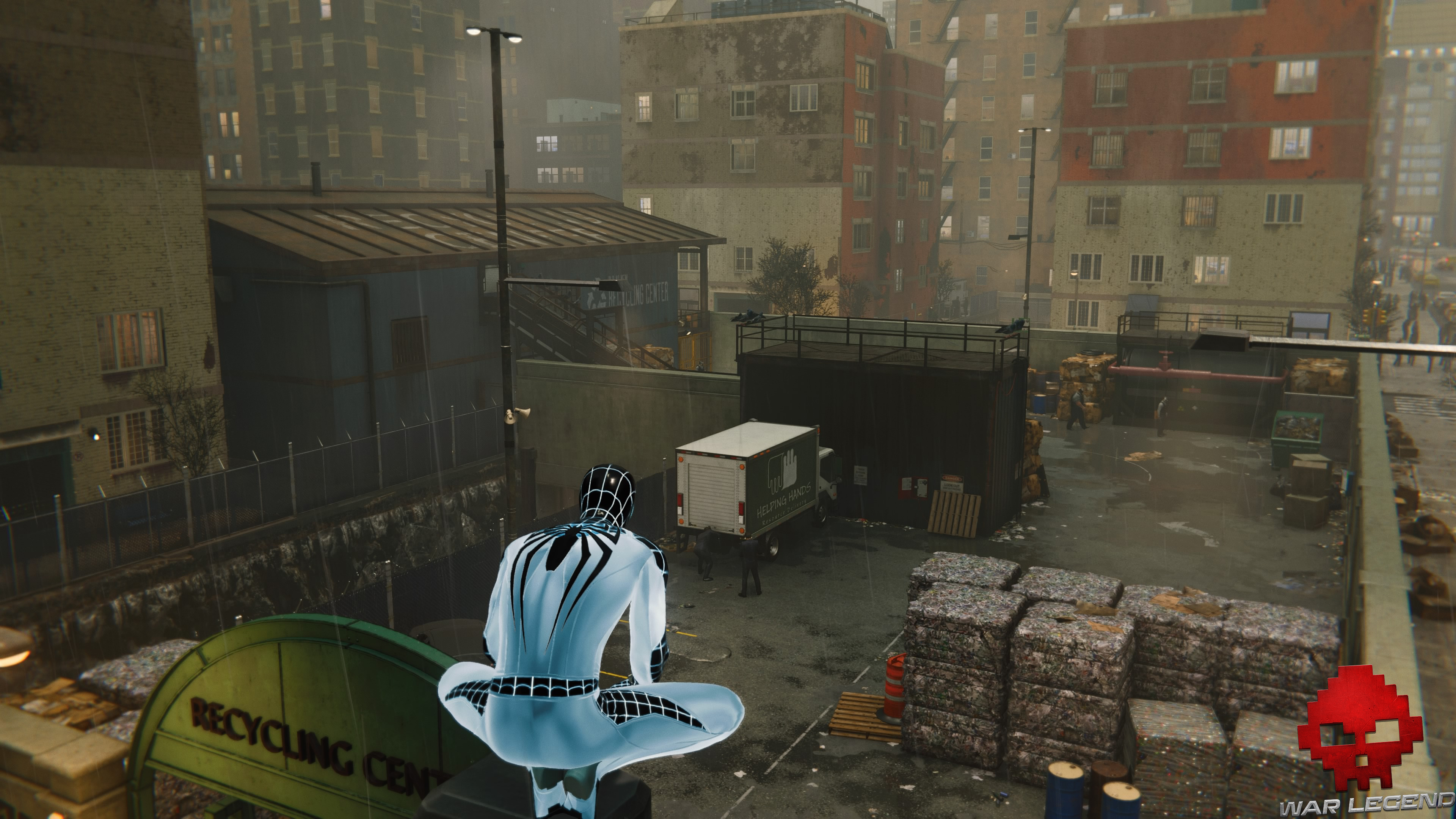 solution spider-man double jeu spider-man perché au-dessus de Démons