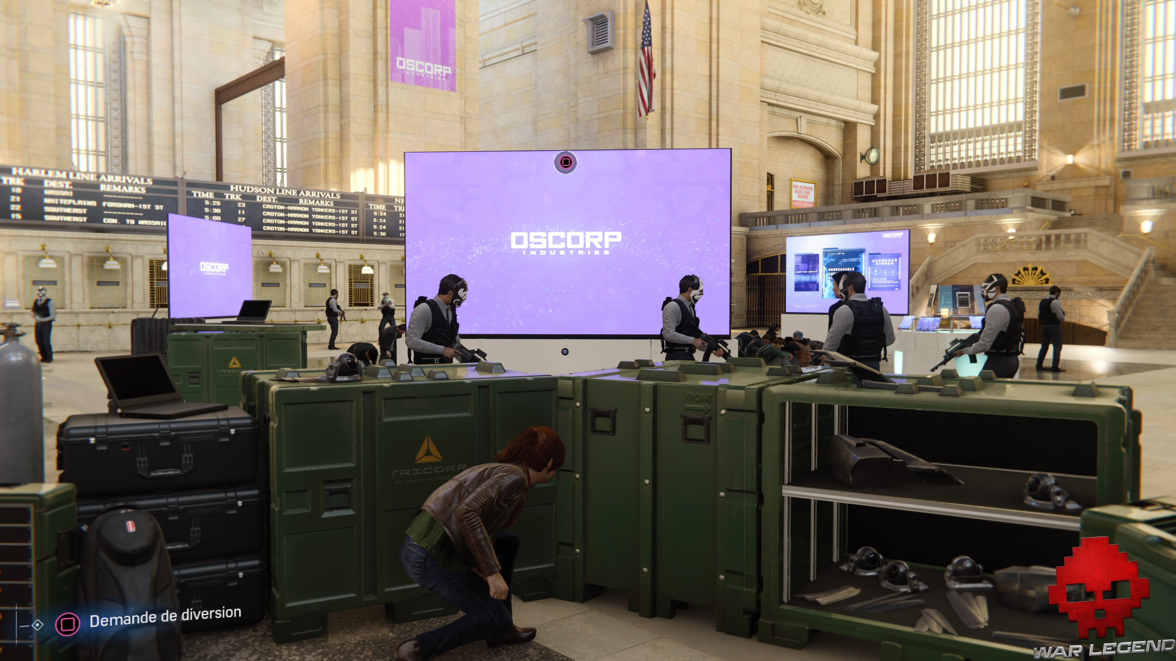 solution spider-man le fugitif - MJ s'apprête à demander à Spider-Man une diversion