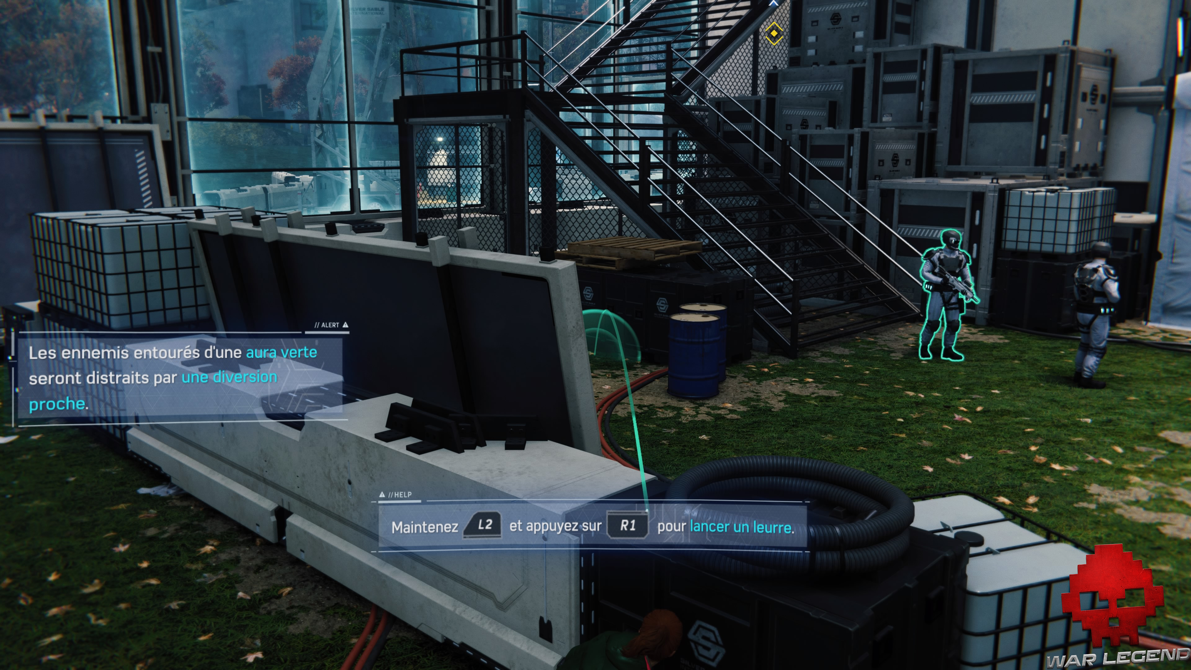 solution spider-man pas d'invitation visée leurre pour détourner attention du garde