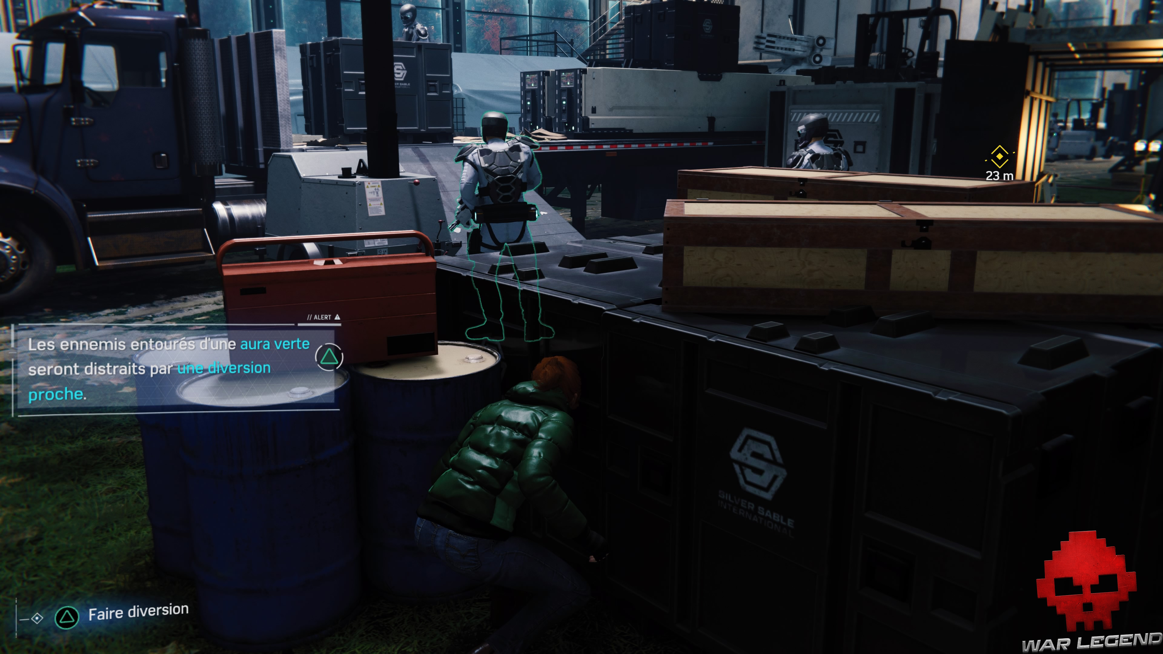 solution spider-man pas d'invitation deux gardes côte à côte