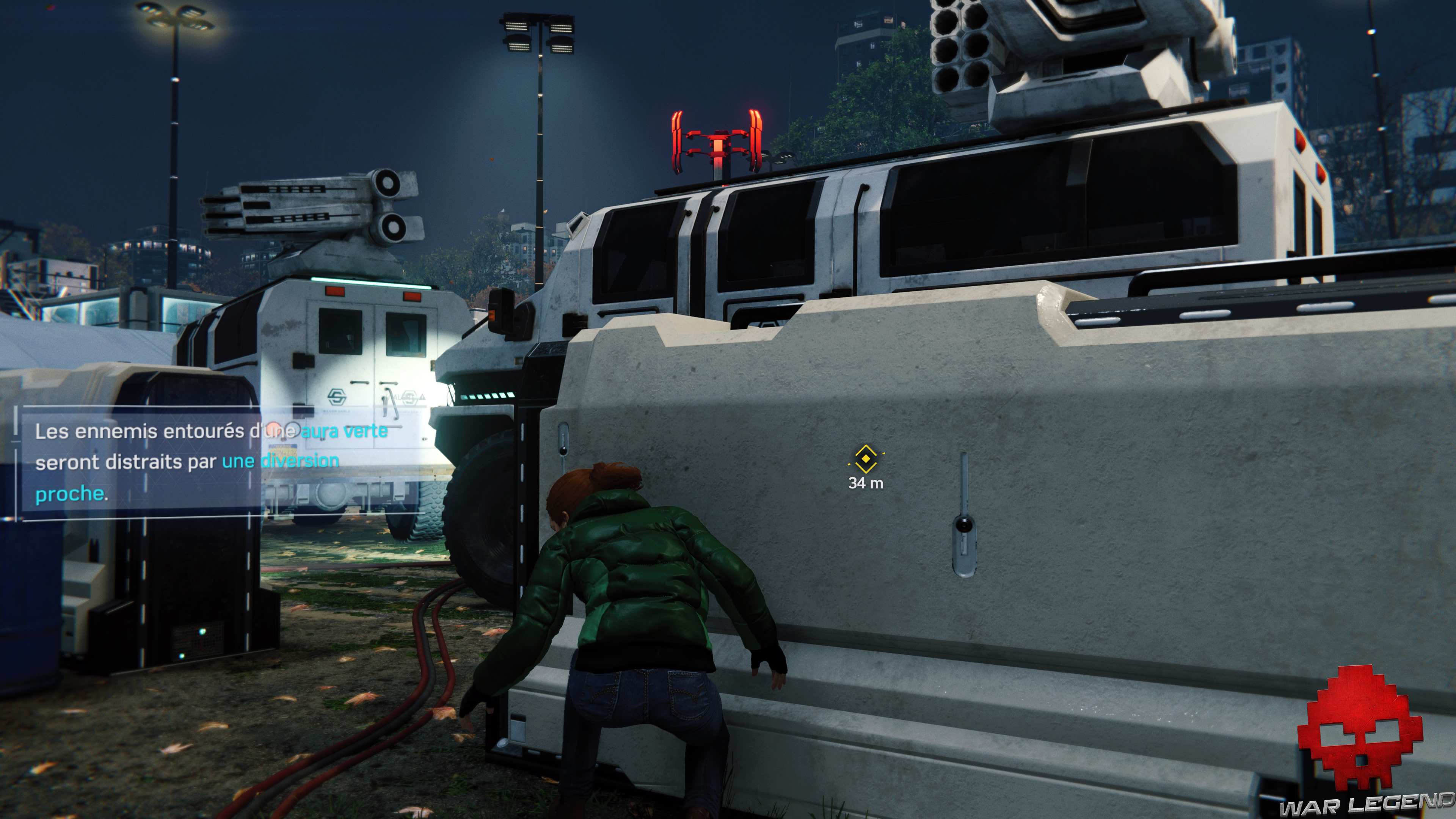 solution spider-man pas d'invitation deux véhicules stationnent