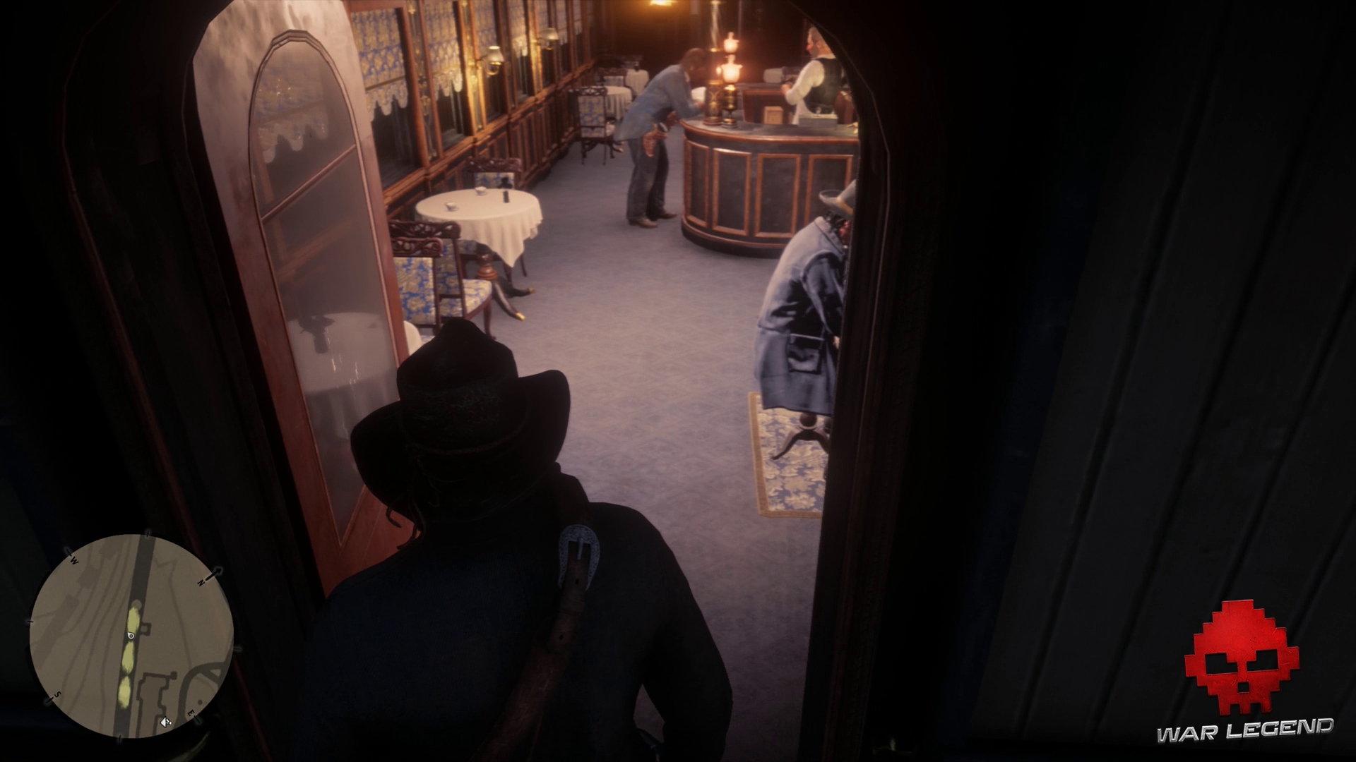 Soluce Red Dead Redemption 2 De grands hommes, et une femme Billy Midnight boit au bar du train