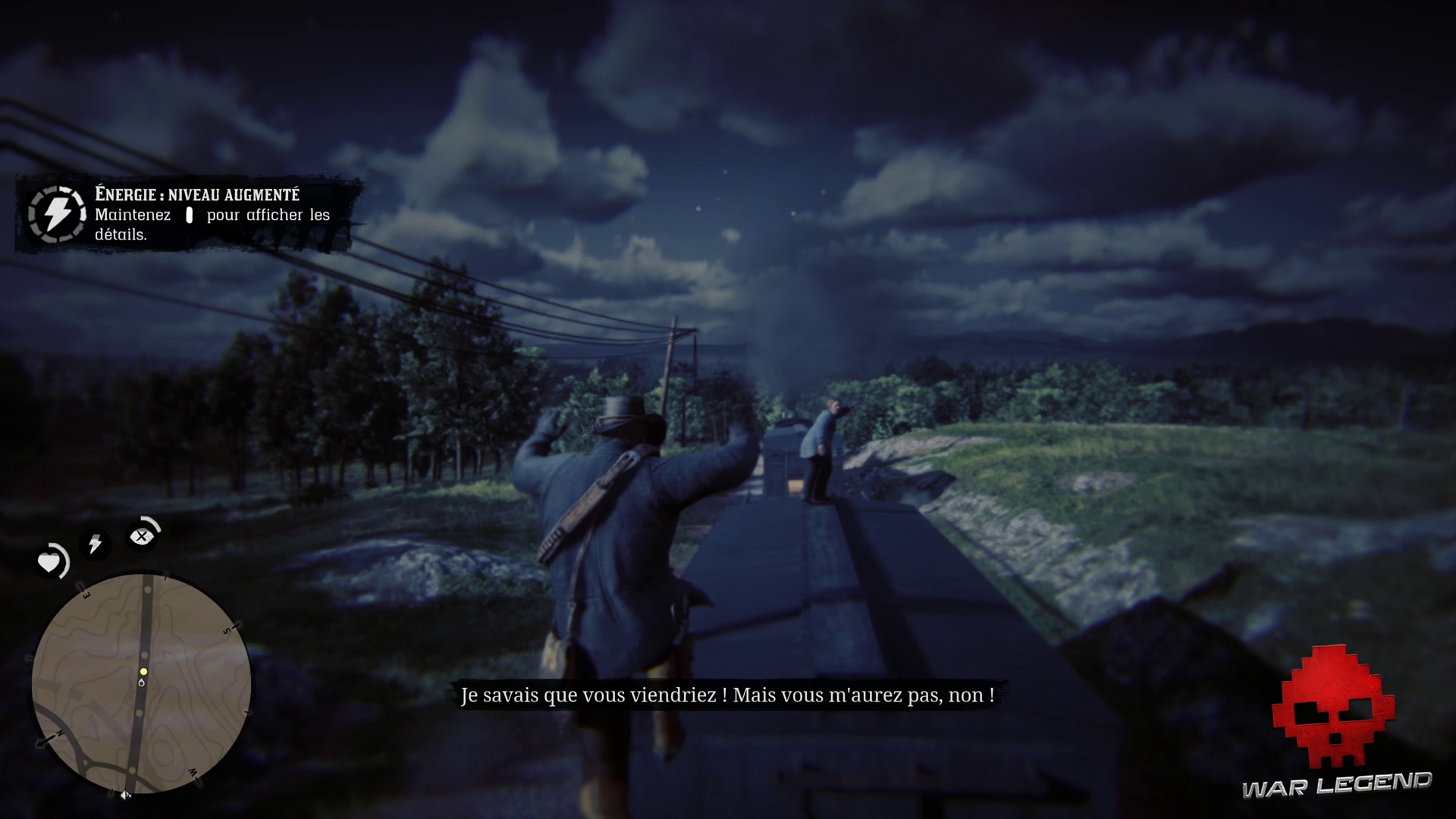 Soluce Red Dead Redemption 2 De grands hommes, et une femme Course poursuite sur le toit du train